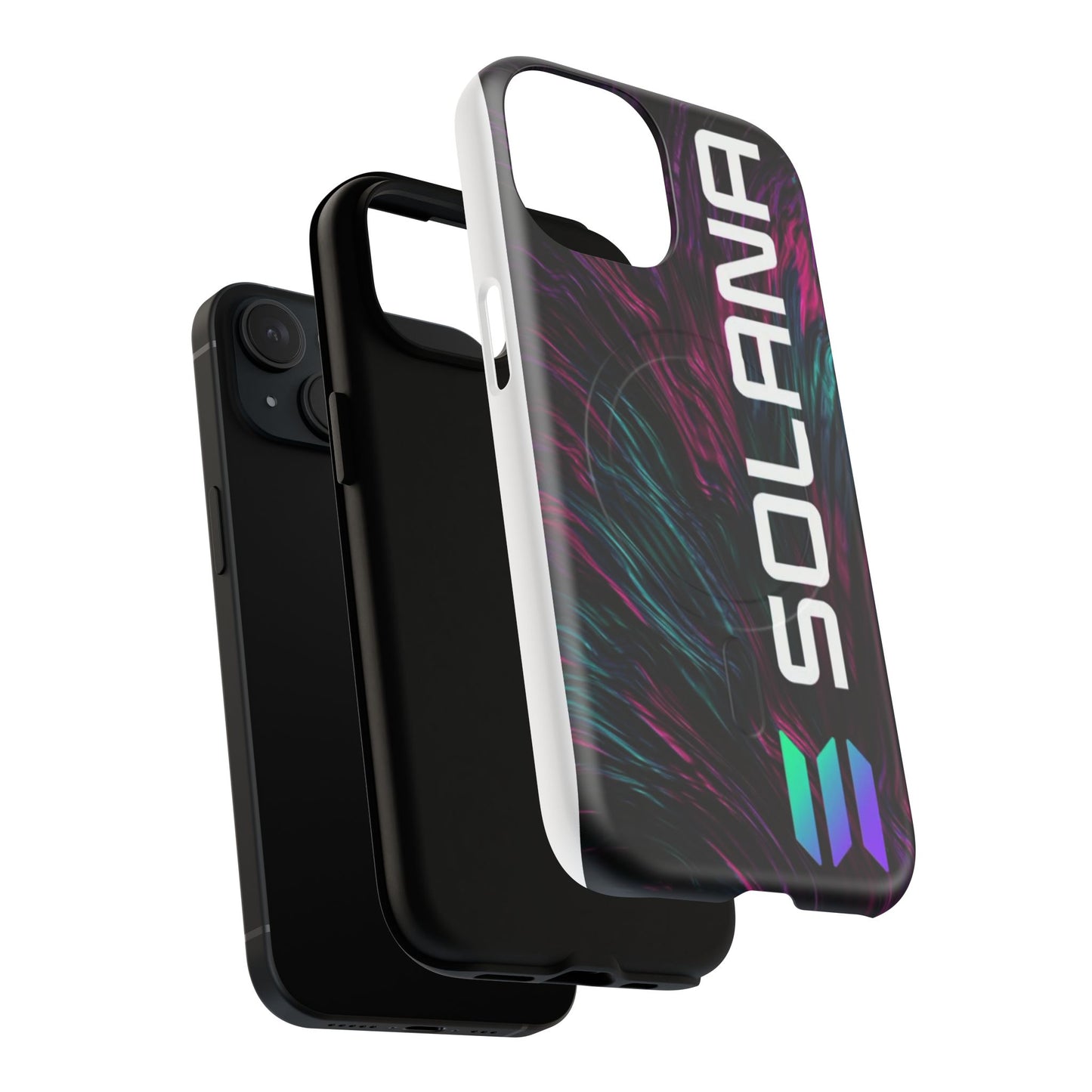 Solana Tough Magnetic Phone Case | Stylish Protection, Unique Art, Gift for Tech Lovers, Phone Accessory, Modern Design