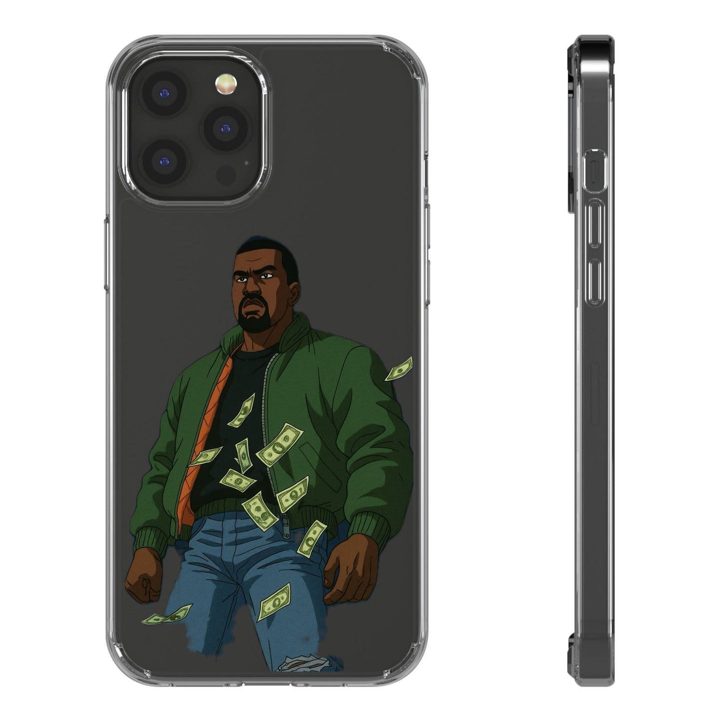 Ye Clear Cases for Unique Style, Phone Accessories, Gift for Him, Customized Phone Case, Geeky Accessories