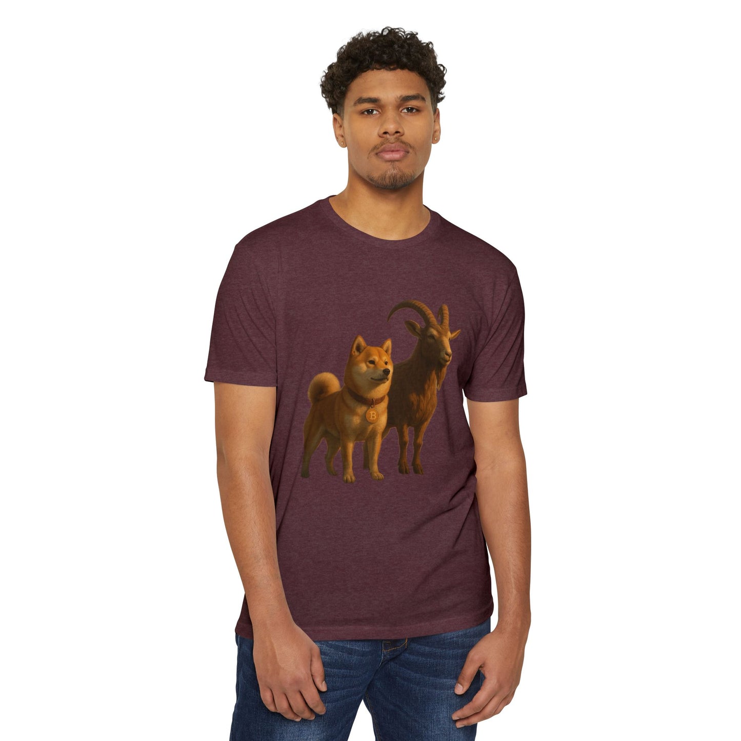 GOAT T-Shirt, Unisex T-Shirt, Pet Lover Gift, Animal-Themed Apparel, Fun Casual Wear, Unique Graphic Tee