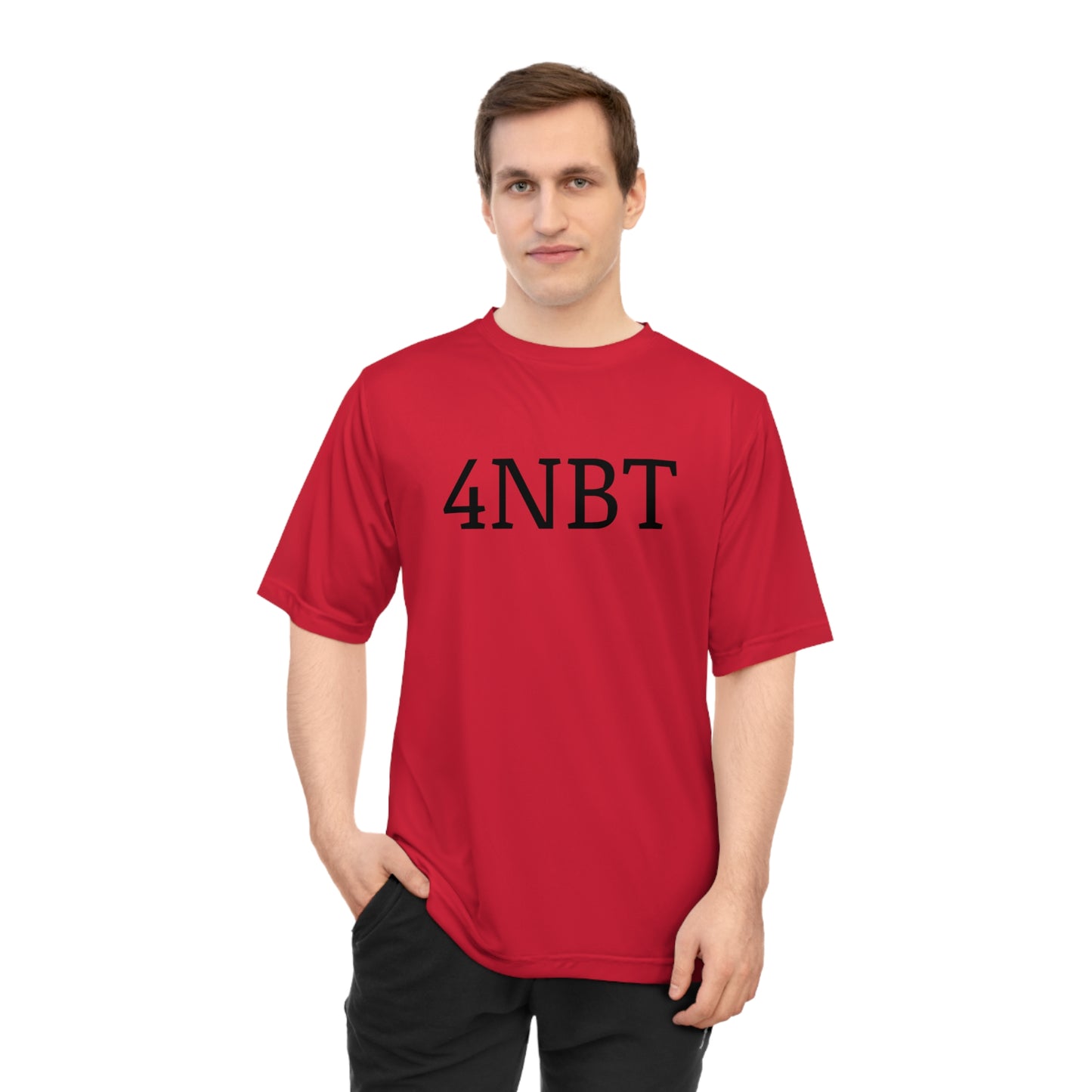 4NBT Unisex Performance T-Shirt, Workout Top, Casual Tee, Gift for Fitness Lovers, Athletic Apparel, Everyday Wear