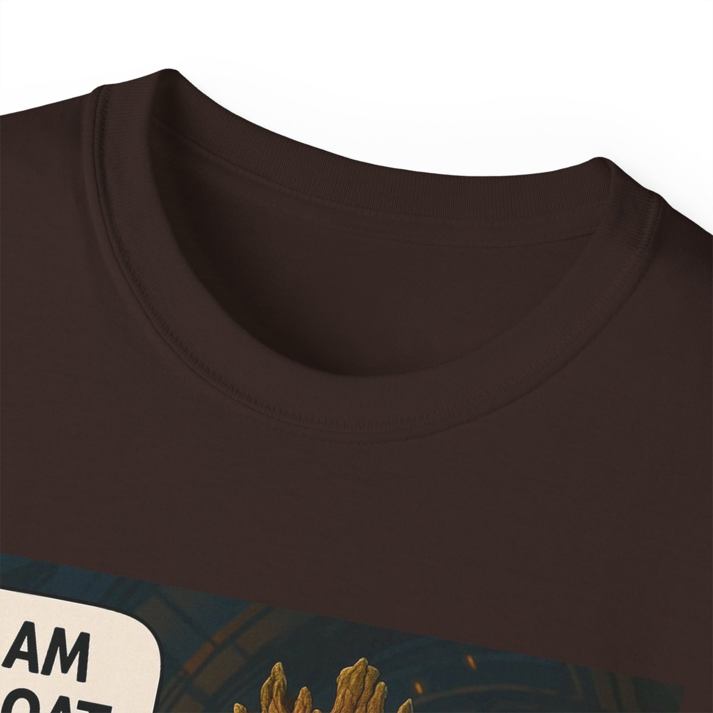 Goat Graphic Tee for Fans of Humor, Perfect Gift for Birthdays, Casual Wear, Geeky Apparel, I AM GOAT Theme