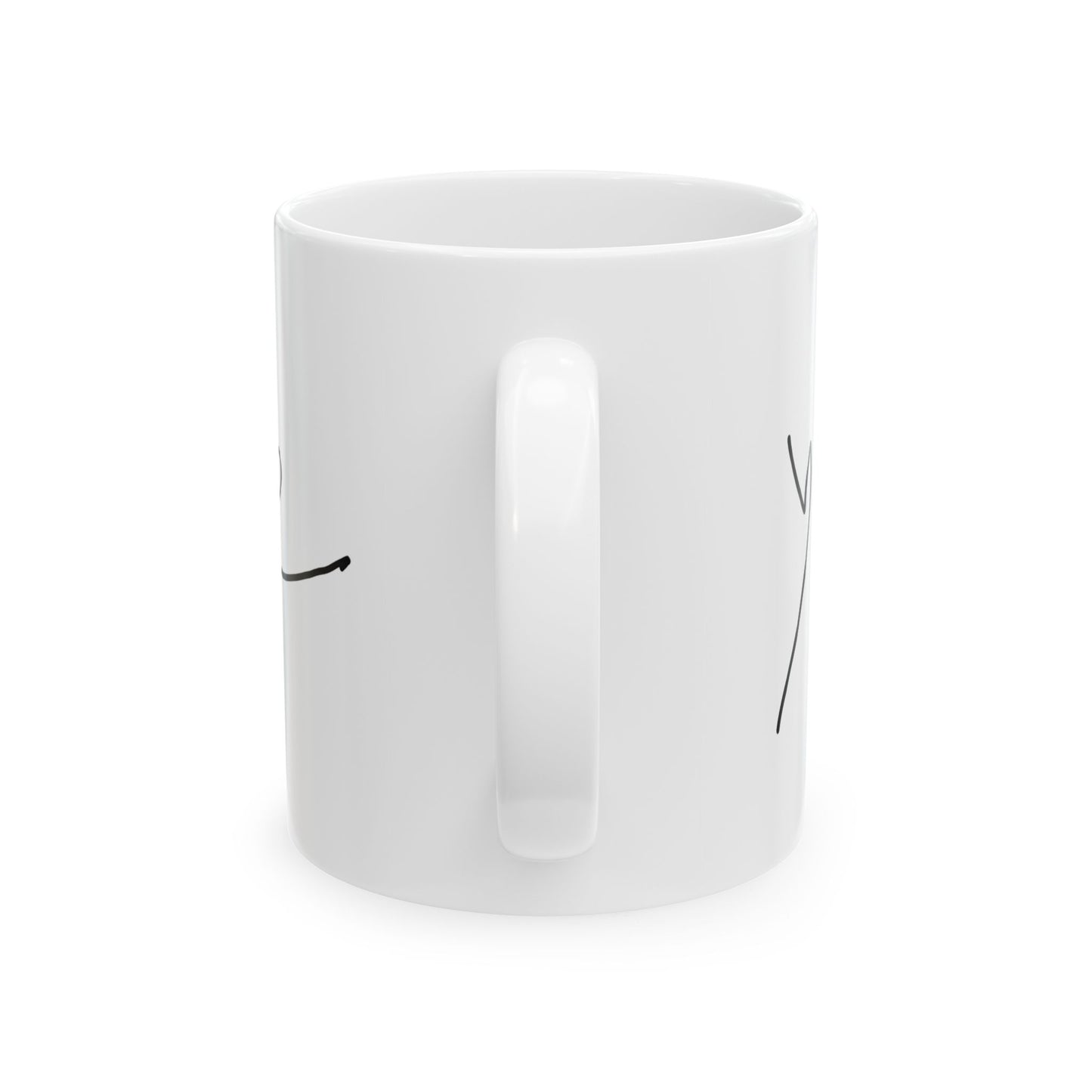 Ye 7BN Personalized Ceramic Mug, Coffee Cup, Gift for Friends, Custom Message Mug, Cute Drinkware, Unique Kitchen Decor