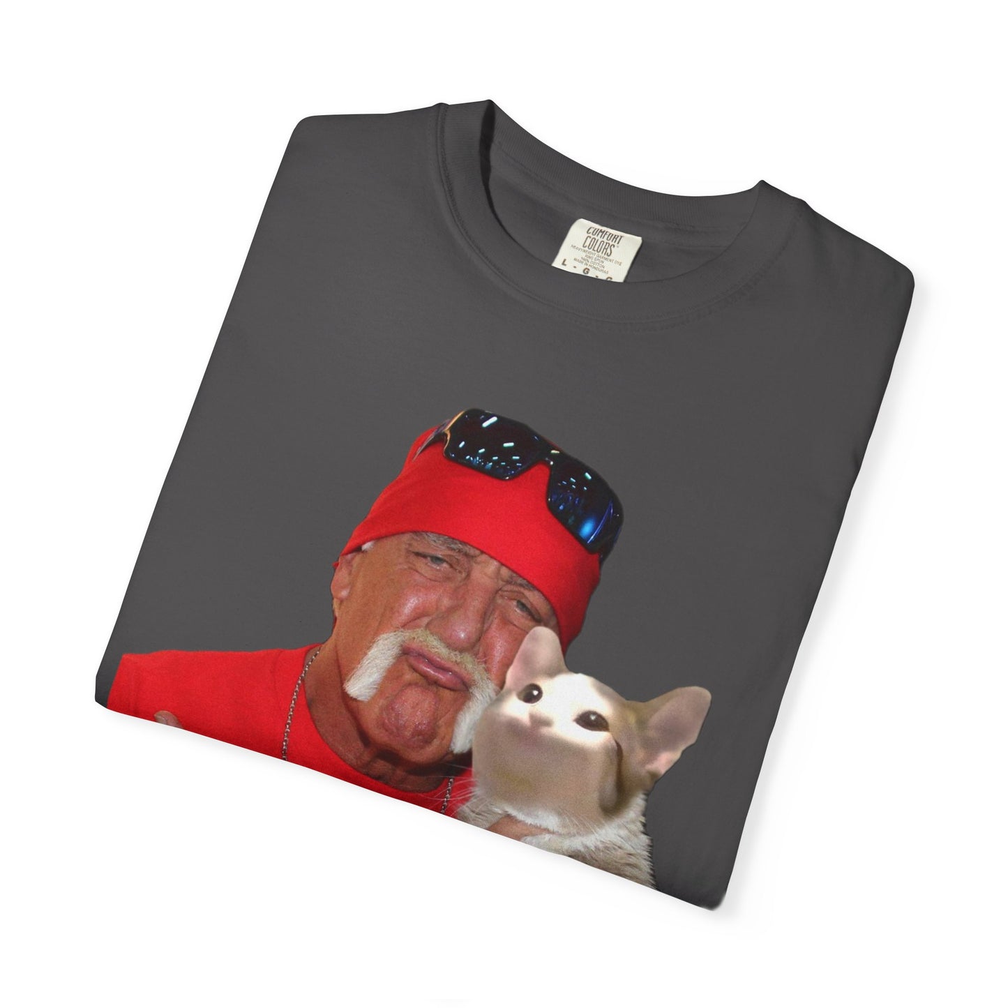 POPCAT Hilarious Unisex T-Shirt: Perfect for Dads, Pet Lovers, Gifts, Funny Apparel, Casual Wear, Cat Lovers