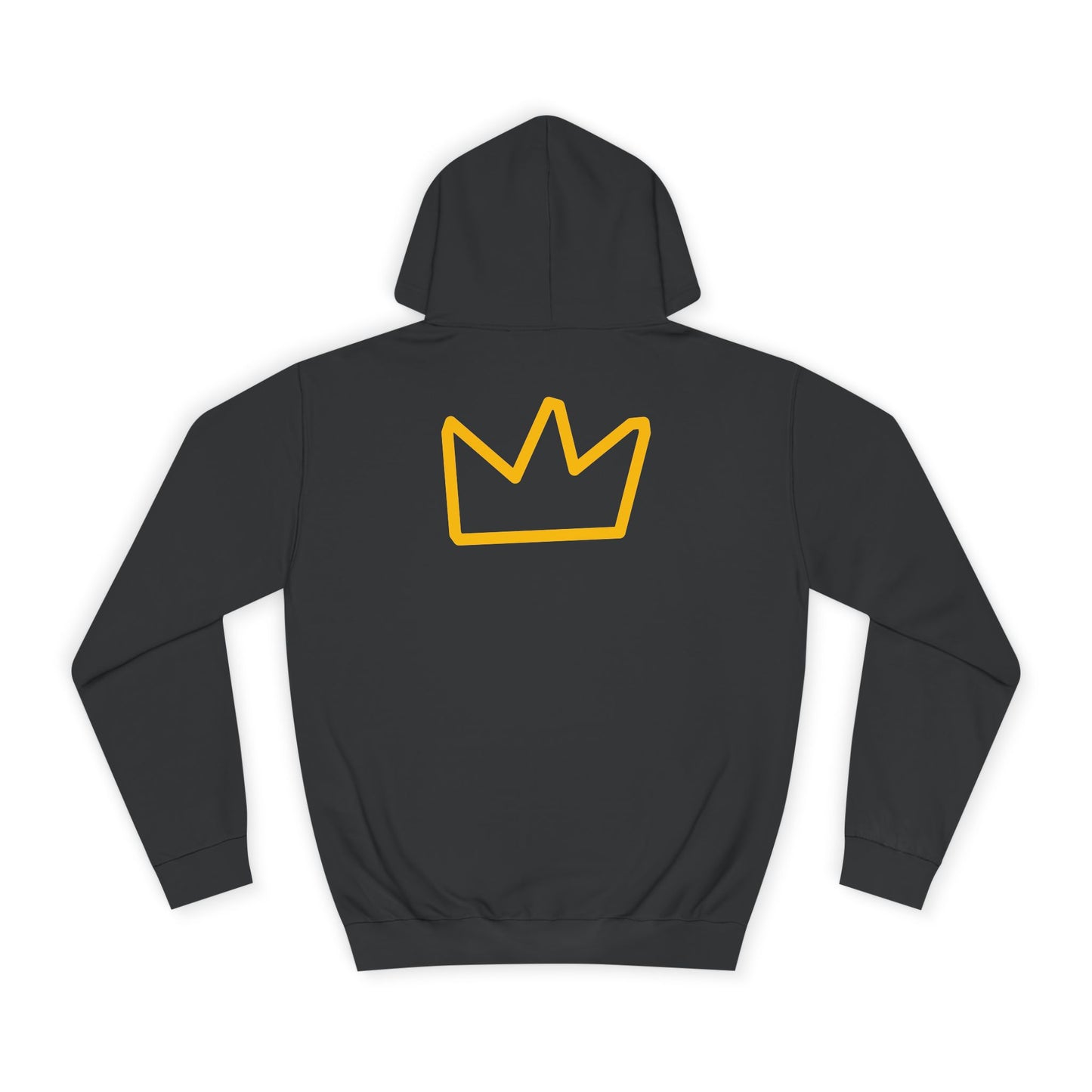Trench Merch TM Stylish Crown Pull Over Hoodie - Perfect for Students, Campus Wear, Cozy Gifts, Unisex Sweatshirt, Trendy Apparel for Graduates