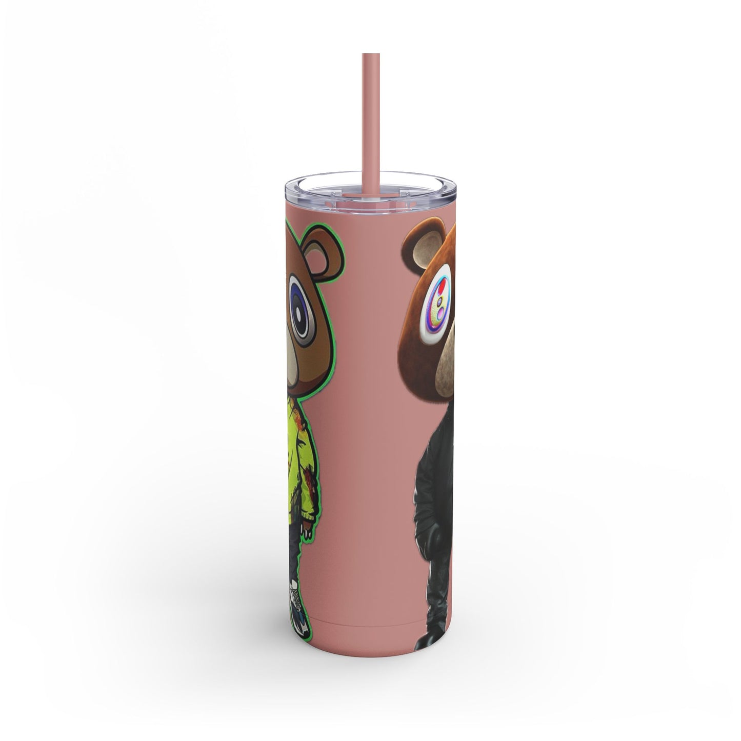 Ye Bear Tumbler, Cute Cartoon Drinkware, Funny Gift for Fans, Perfect for Birthdays & Holidays, 20oz Skinny Cup