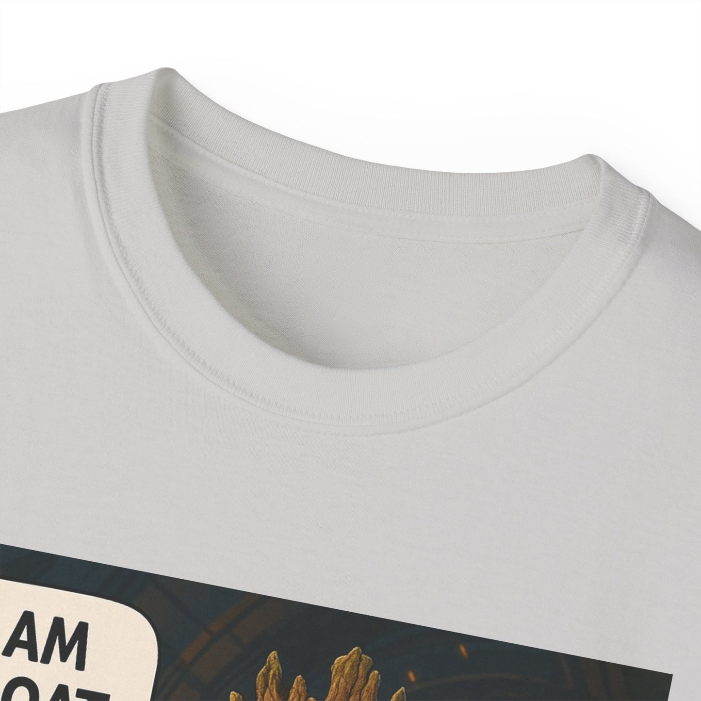 Goat Graphic Tee for Fans of Humor, Perfect Gift for Birthdays, Casual Wear, Geeky Apparel, I AM GOAT Theme