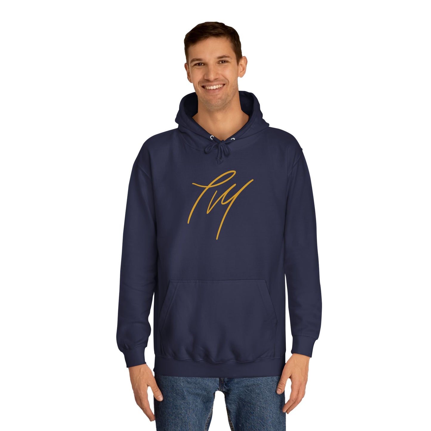 Trench Merch TM Stylish Crown Pull Over Hoodie - Perfect for Students, Campus Wear, Cozy Gifts, Unisex Sweatshirt, Trendy Apparel for Graduates