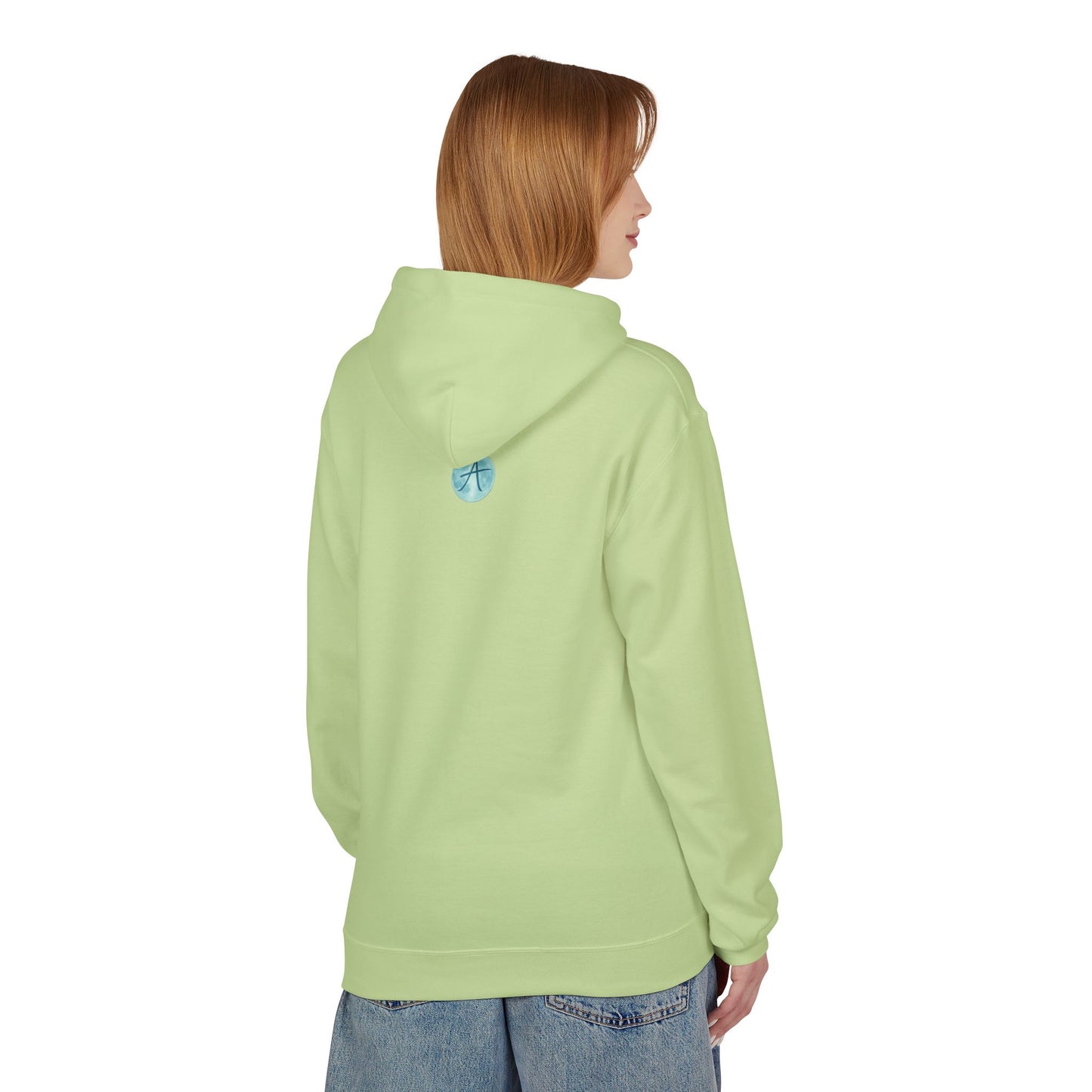 YZY Swasticoin Serene Lantern Hoodie, Cozy Fleece Hooded Sweatshirt, Gift for Nature Lovers, Casual Wear, Outdoor Adventures, Fall Fashion