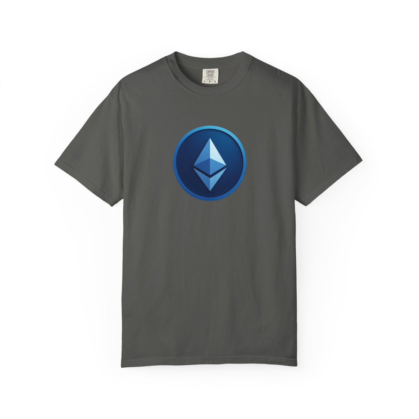 Ethereum Graphic T-Shirt, Unisex Casual Tee, Blockchain Apparel, Gamer Shirt, Crypto Gift, Stylish Streetwear