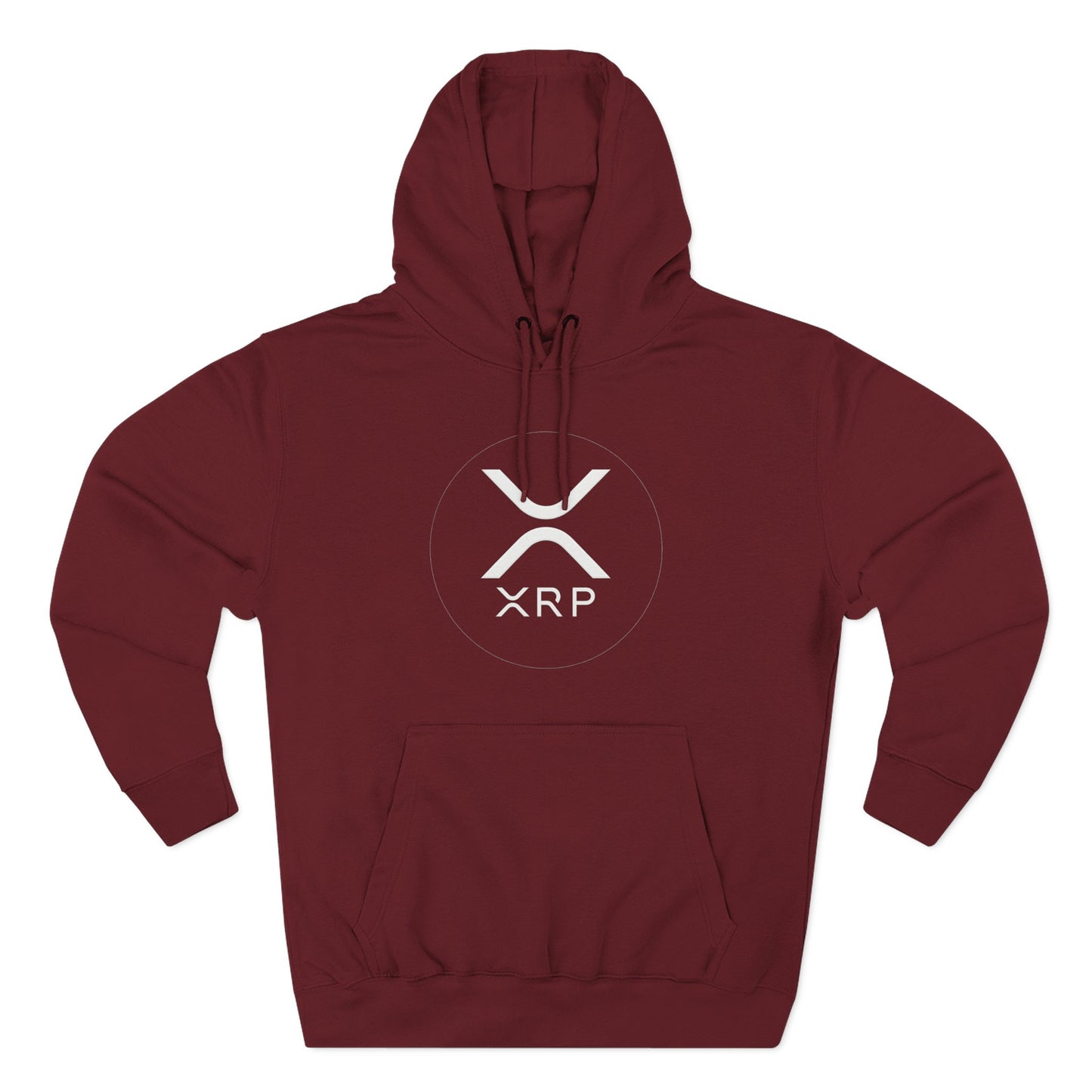 XRP Cozy Three-Panel Fleece Hoodie for Relaxed Casual Style, Perfect for Lounging, Gifting, Everyday Wear, and Cozy Nights