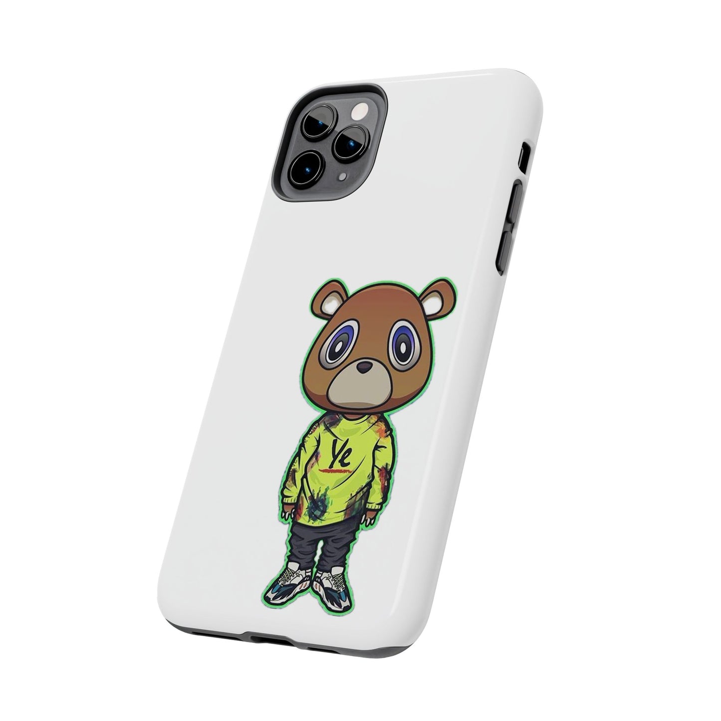 Ye Bear Tough Phone Cases with Cartoon Design - Unique Phone Cover, Durable Mobile Case, Cool Gift for Teens, Fun Accessory for Everyday Use