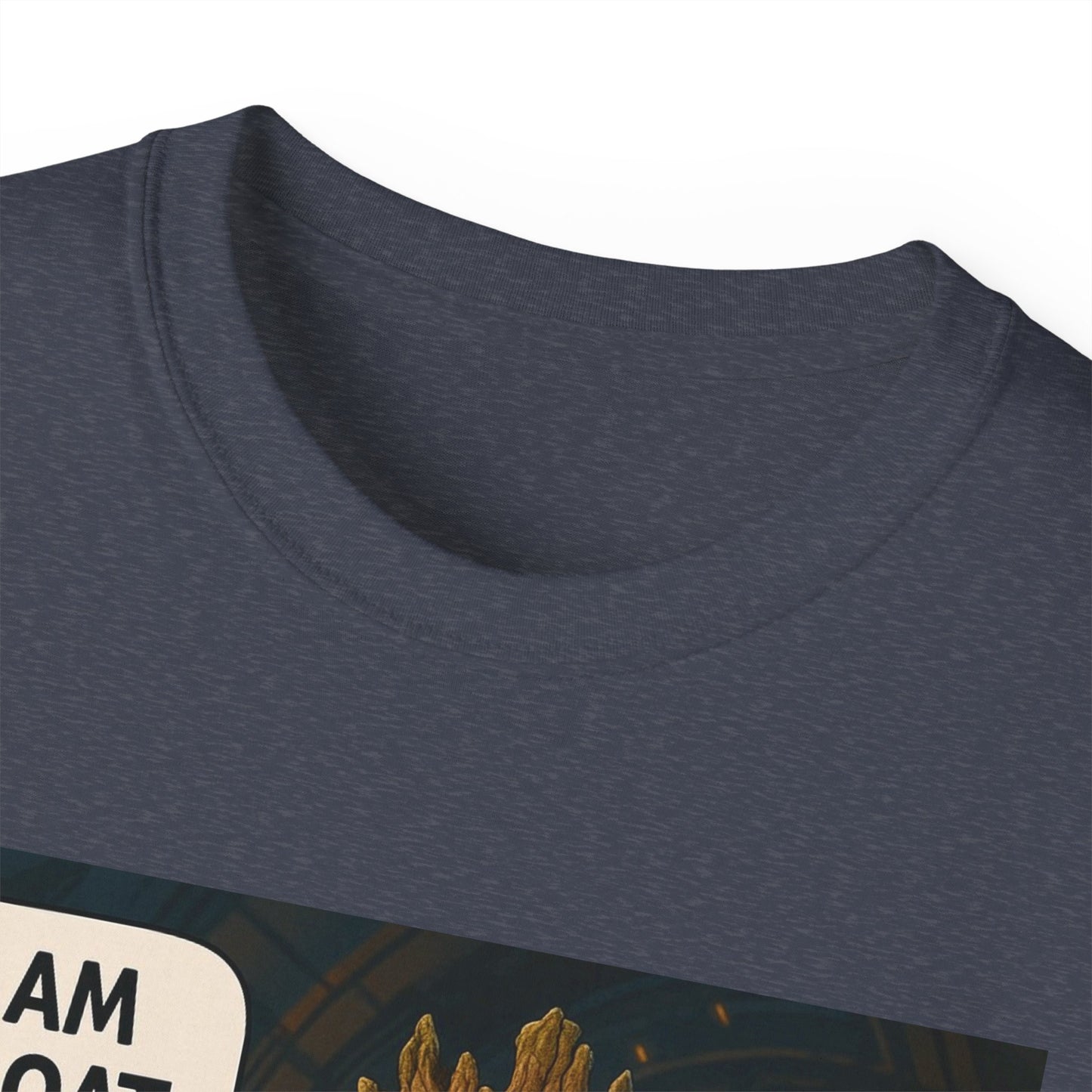 Goat Graphic Tee for Fans of Humor, Perfect Gift for Birthdays, Casual Wear, Geeky Apparel, I AM GOAT Theme