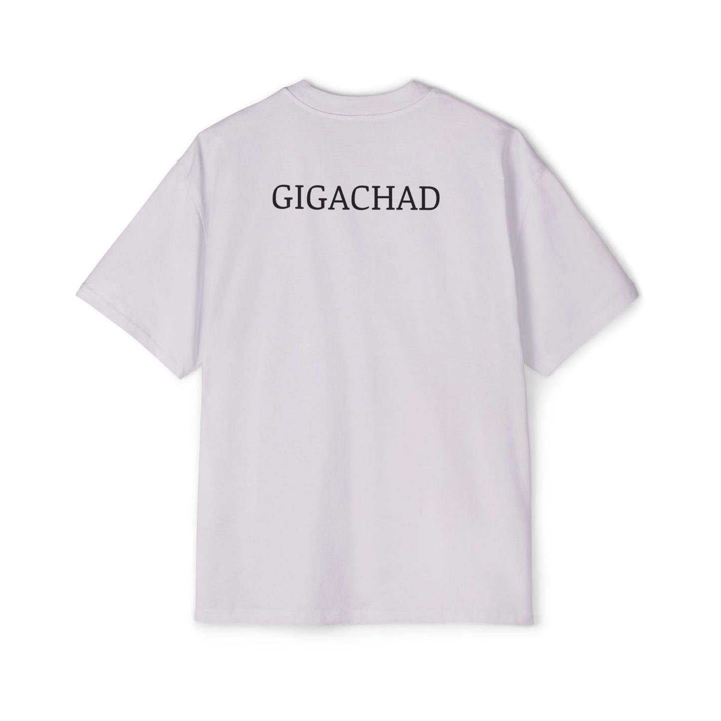 GIGA Men's Heavy Oversized Tee | Casual Streetwear Shirt, Graphic Tee, Gift for Him, Unisex Style, Trendy Apparel