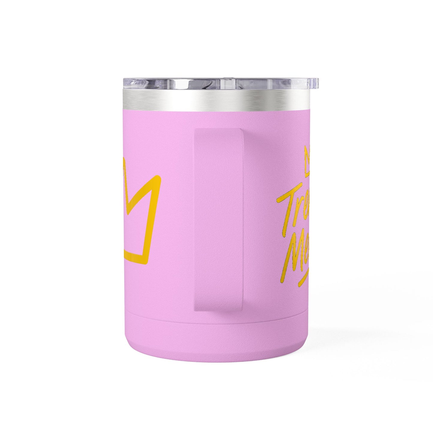 Trench Merch Crown Coffee Mug Tumbler, Perfect for Beach Lovers, Gifts for Friends, Summer Getaways, Adventure Travel, Crown Design