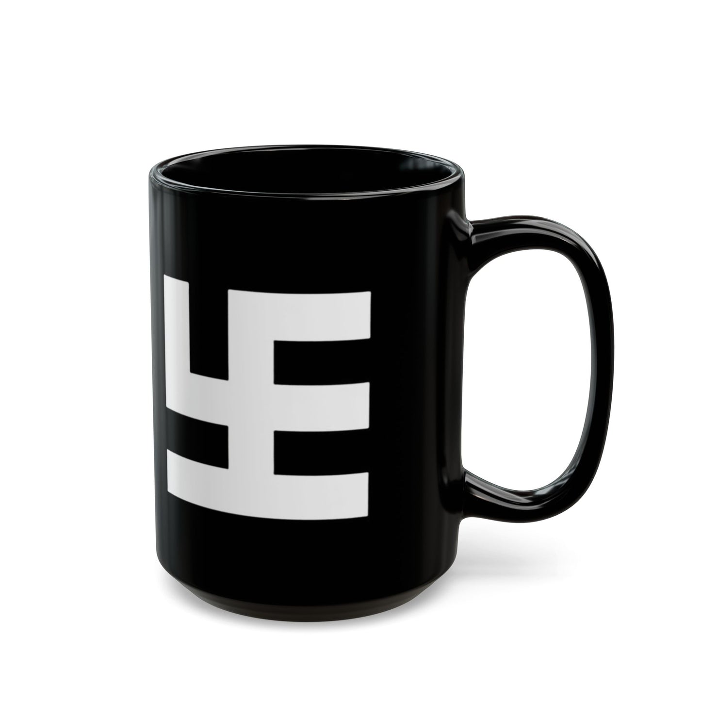 Swasticoin Modern Black Mug