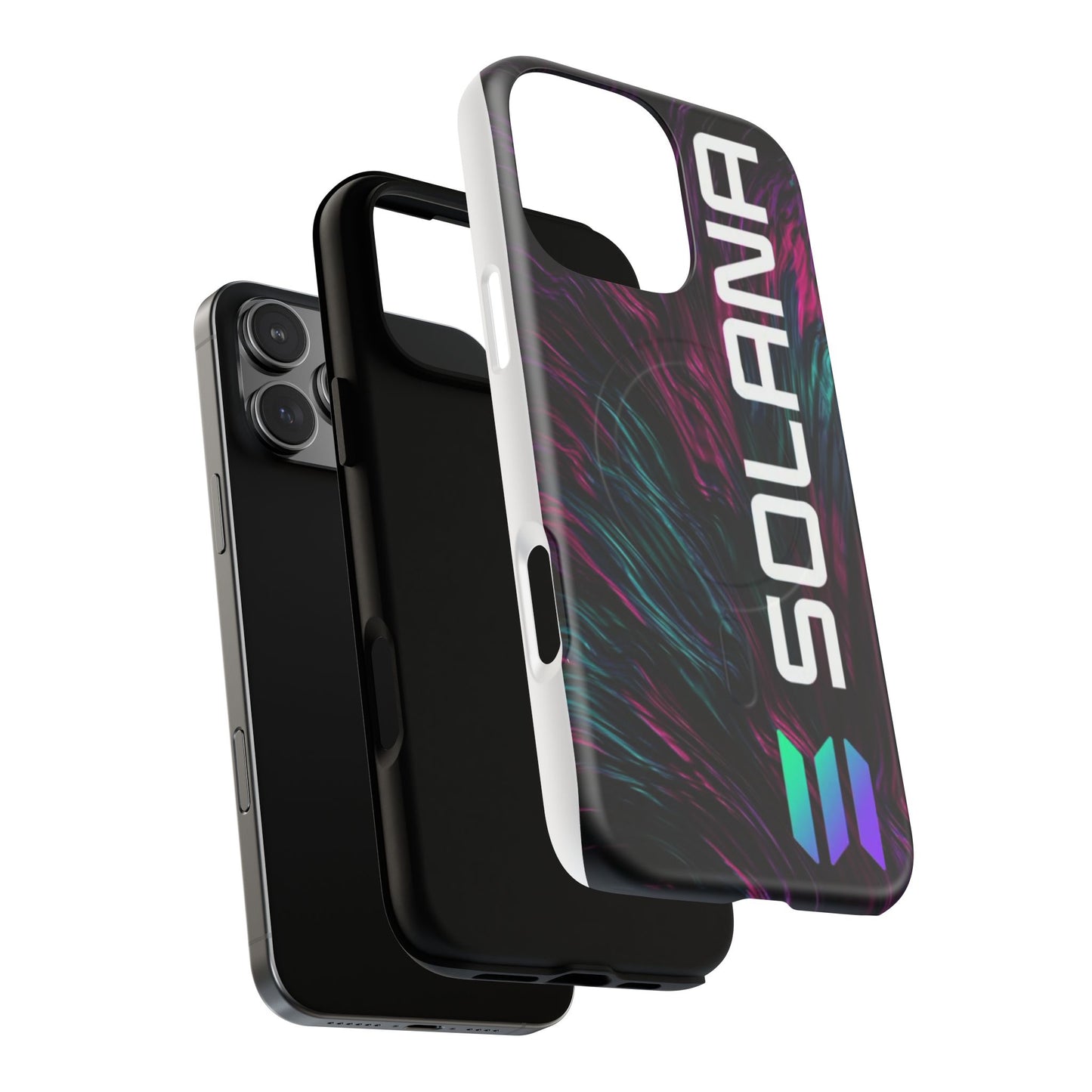 Solana Tough Magnetic Phone Case | Stylish Protection, Unique Art, Gift for Tech Lovers, Phone Accessory, Modern Design