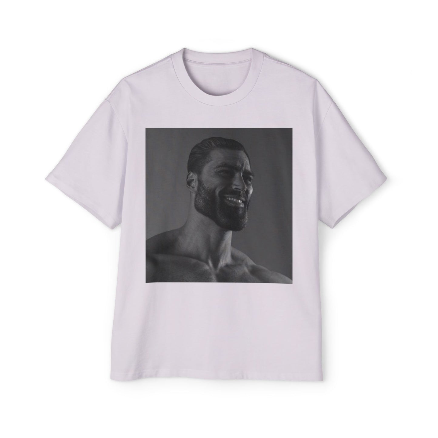 GIGA Men's Heavy Oversized Tee | Casual Streetwear Shirt, Graphic Tee, Gift for Him, Unisex Style, Trendy Apparel