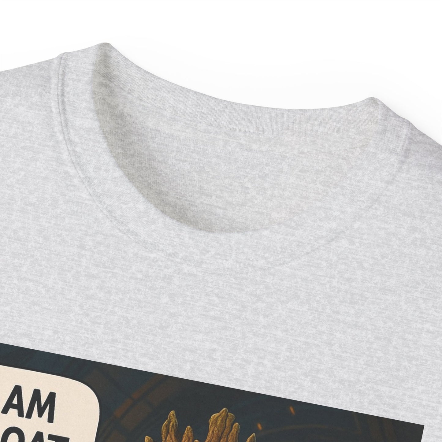 Goat Graphic Tee for Fans of Humor, Perfect Gift for Birthdays, Casual Wear, Geeky Apparel, I AM GOAT Theme