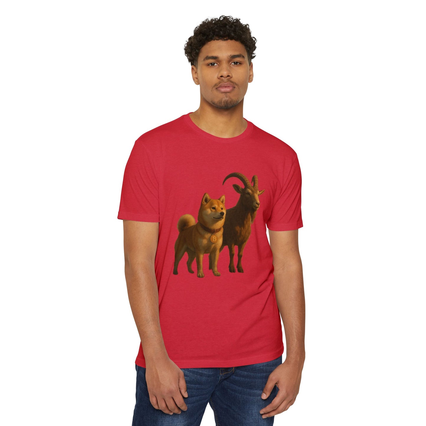 GOAT T-Shirt, Unisex T-Shirt, Pet Lover Gift, Animal-Themed Apparel, Fun Casual Wear, Unique Graphic Tee