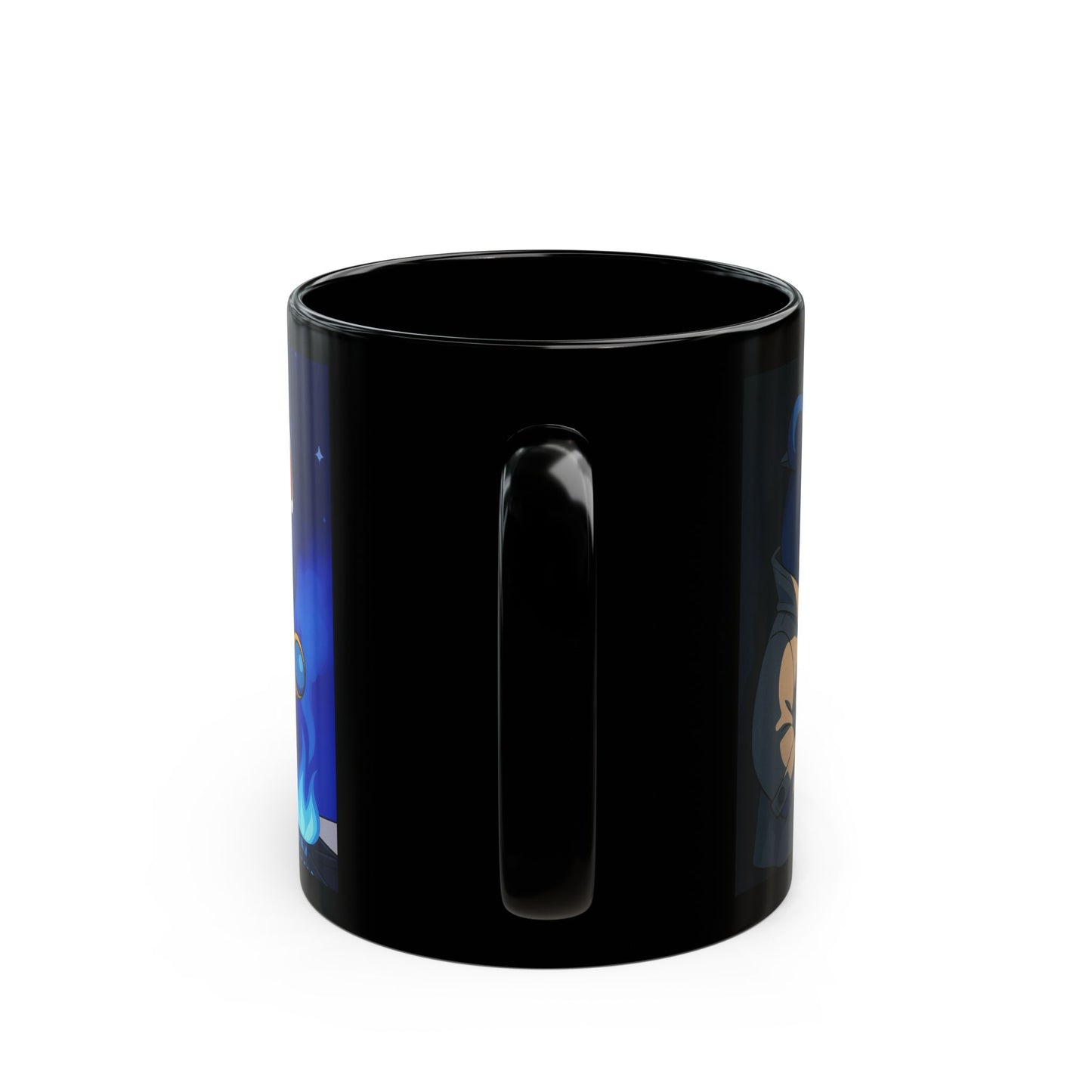 4NBT Trillion Bear Mug - Enchanted Coffee Cup, Cute Animal Gift, Fantasy Drinkware, Halloween Decor, Cozy Home Essentials