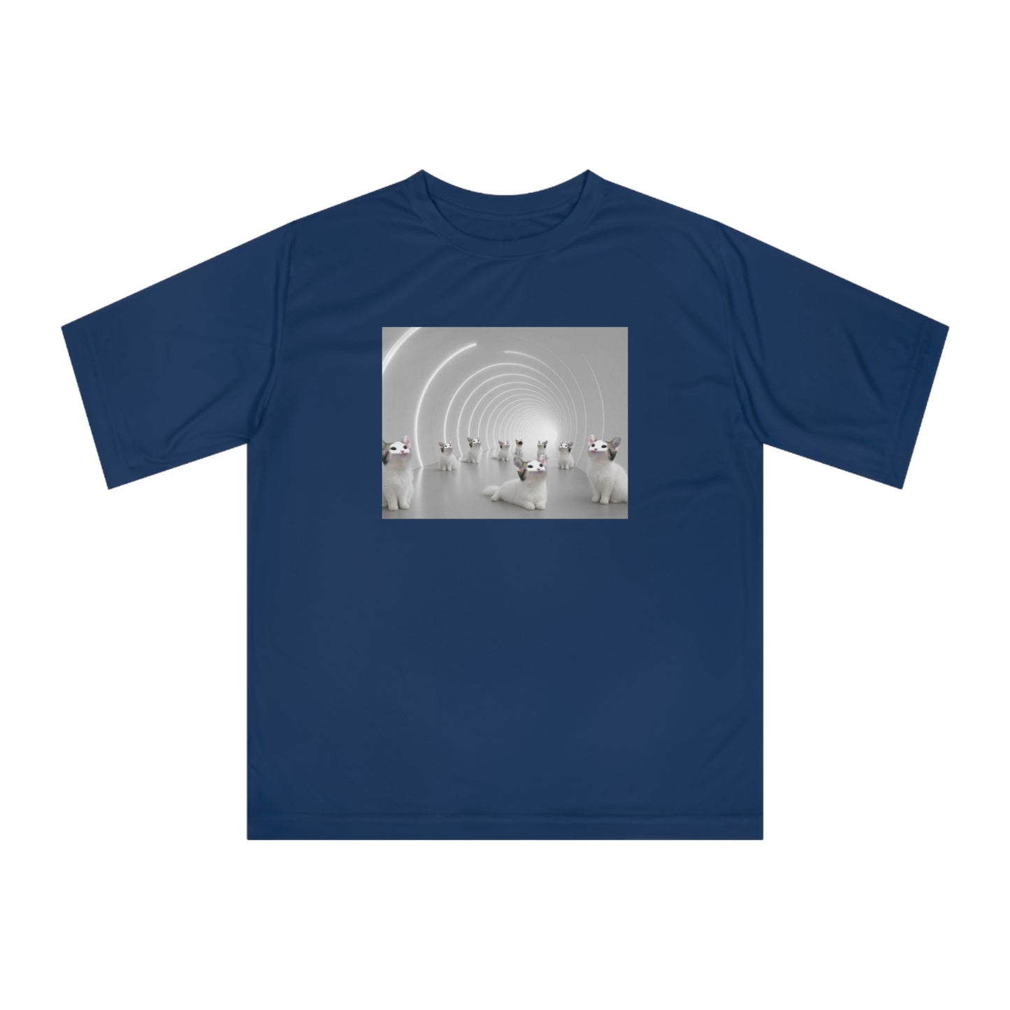 POPCAT Unisex Performance T-shirt with Unique Design, Fitness Apparel, Casual Wear, Gift for Him/Her, Sports Tee, Activewear