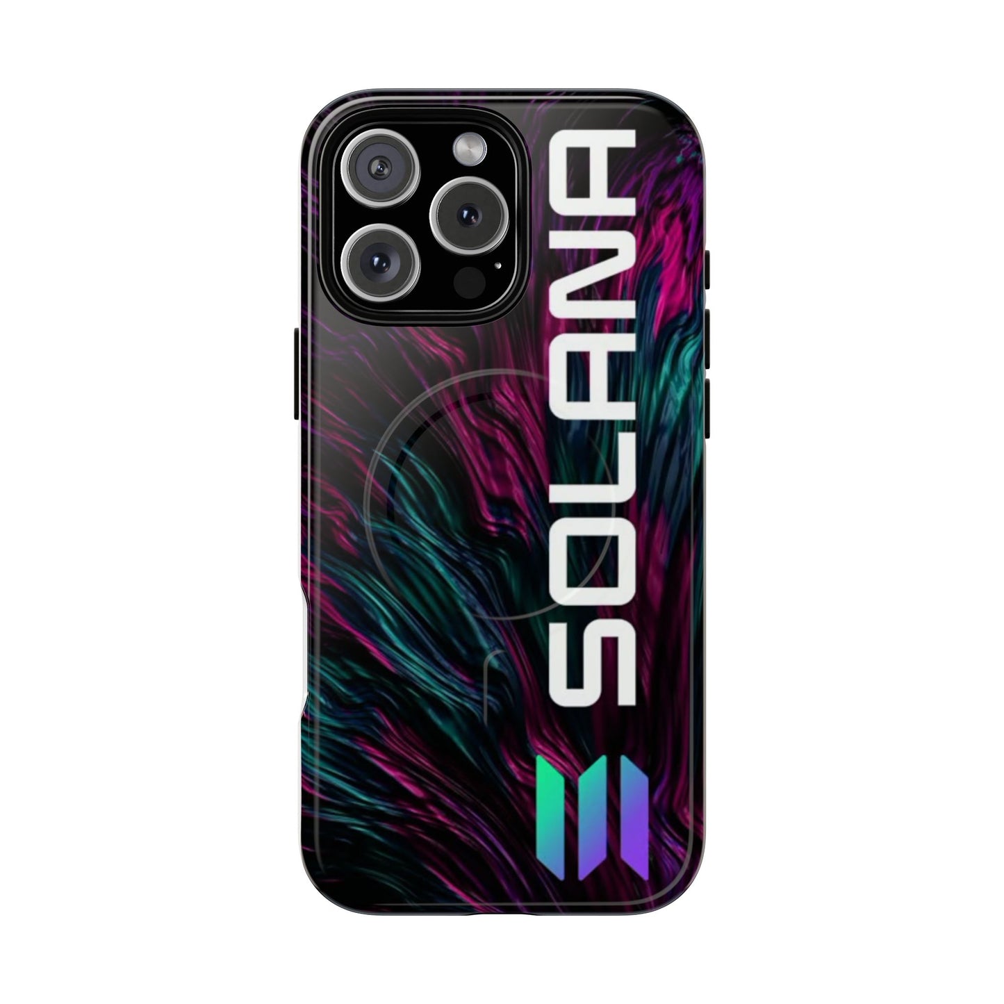 Solana Tough Magnetic Phone Case | Stylish Protection, Unique Art, Gift for Tech Lovers, Phone Accessory, Modern Design