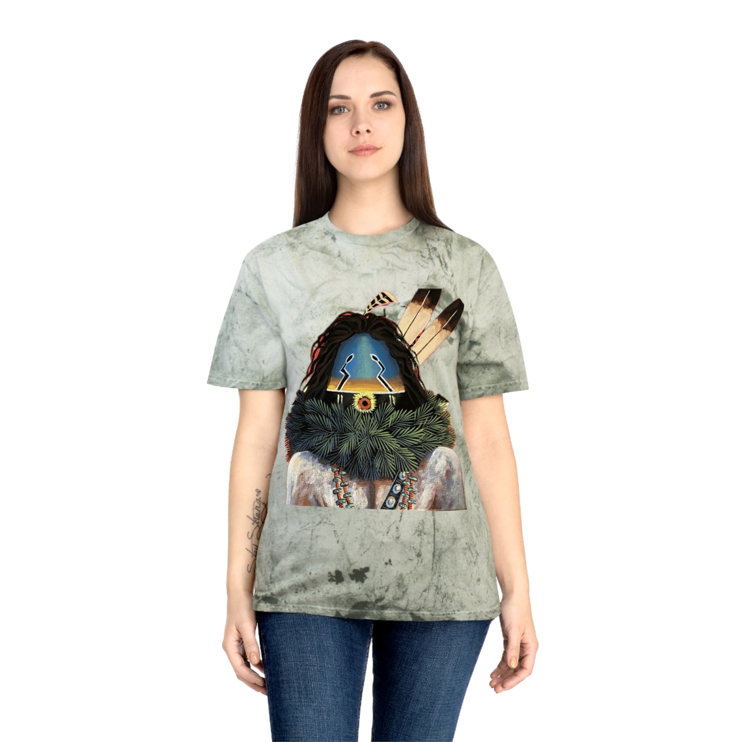 Vibrant Yei T-Shirt, Artistic Tee, Unisex Color Blast Shirt, Festival Fashion, Eco-Friendly T-Shirt, Unique Graphic Tee