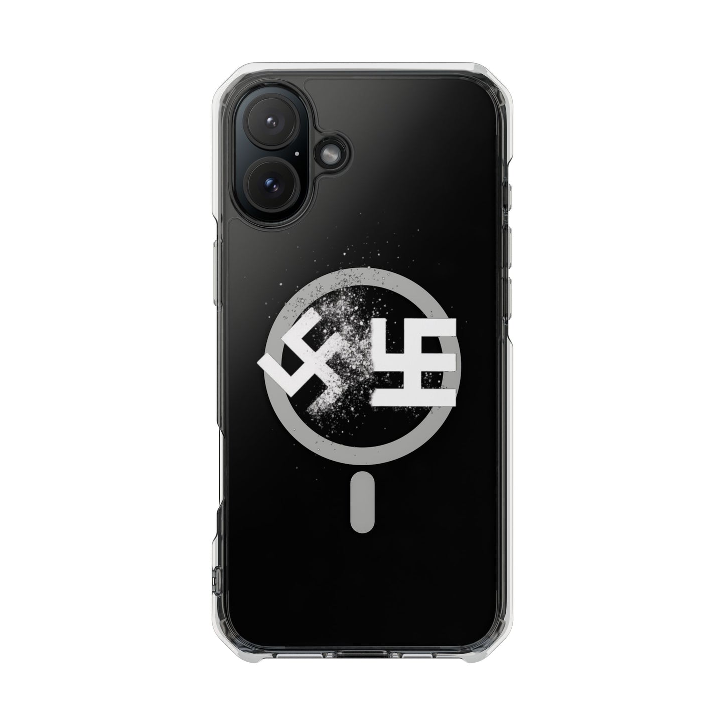 Swasticoin Magnetic Clear Phone Case, Stylish Protective Case for iPhones, Durable and Trendy Phone Cover, Perfect Gift for Tech Lovers, Modern Design