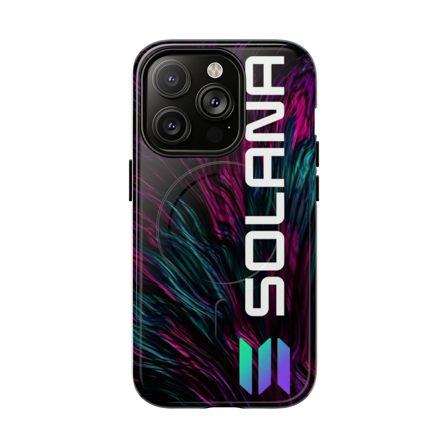 Solana Tough Magnetic Phone Case | Stylish Protection, Unique Art, Gift for Tech Lovers, Phone Accessory, Modern Design