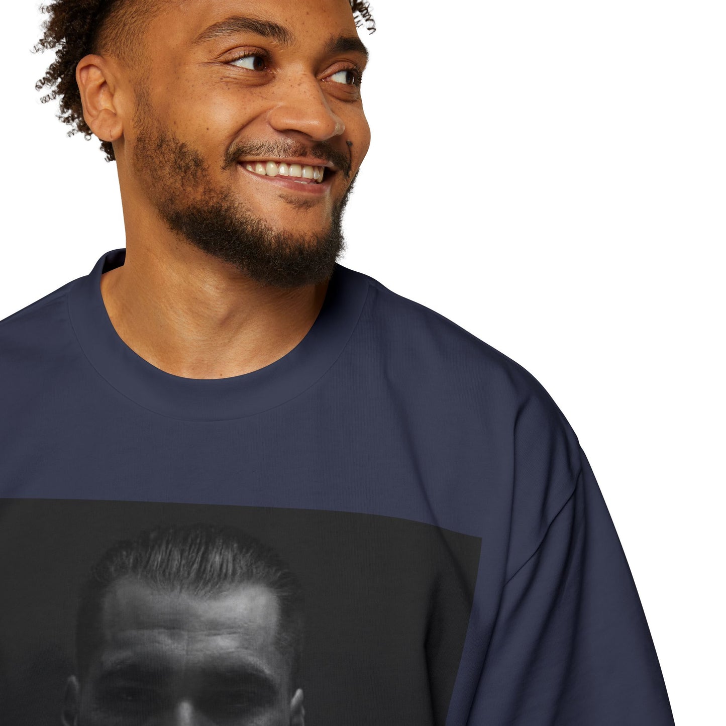 GIGA Stylish Men's Oversized Tee for Comfort Lovers, Casual Wear, Street Style, Gift for Him, Trendy Tee with Gigachad Design