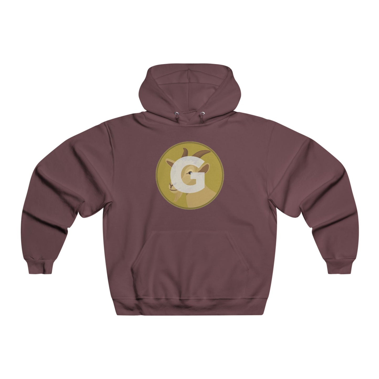 Cozy Goat Hoodie for Everyday Style, Men’s Sweatshirt, Perfect for Casual Outings, Gifts for Him, Fall Fashion, Relaxed Vibe