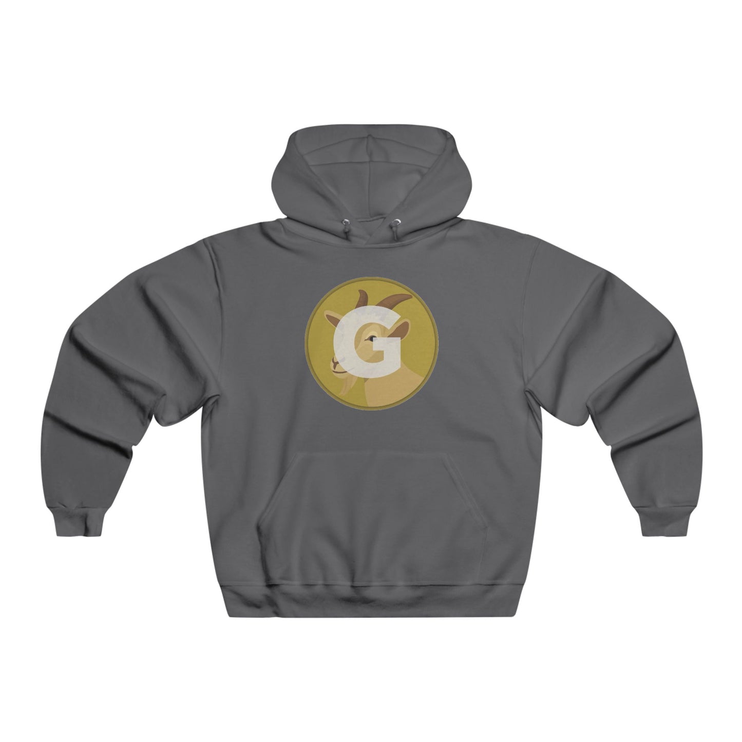 Cozy Goat Hoodie for Everyday Style, Men’s Sweatshirt, Perfect for Casual Outings, Gifts for Him, Fall Fashion, Relaxed Vibe
