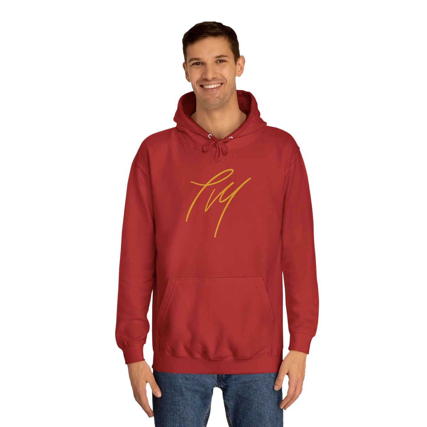 Trench Merch TM Stylish Crown Pull Over Hoodie - Perfect for Students, Campus Wear, Cozy Gifts, Unisex Sweatshirt, Trendy Apparel for Graduates