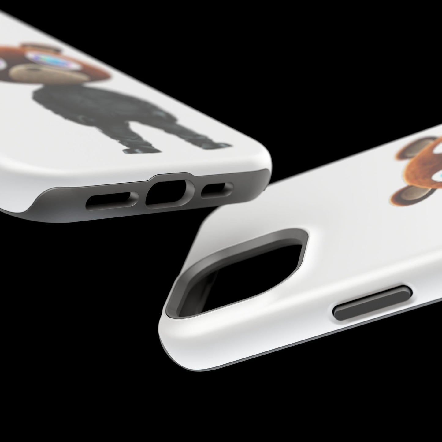 Ye Bear Character Magnetic Phone Cases, Fun Gift, Unique Phone Accessory, Trendy Tech, Personalized Style, Everyday Use