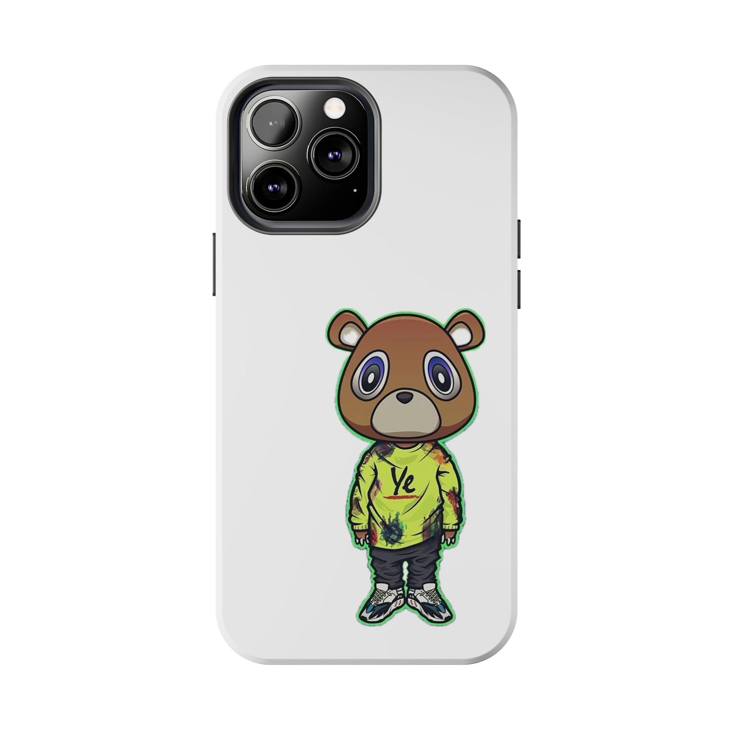 Ye Bear Tough Phone Cases with Cartoon Design - Unique Phone Cover, Durable Mobile Case, Cool Gift for Teens, Fun Accessory for Everyday Use