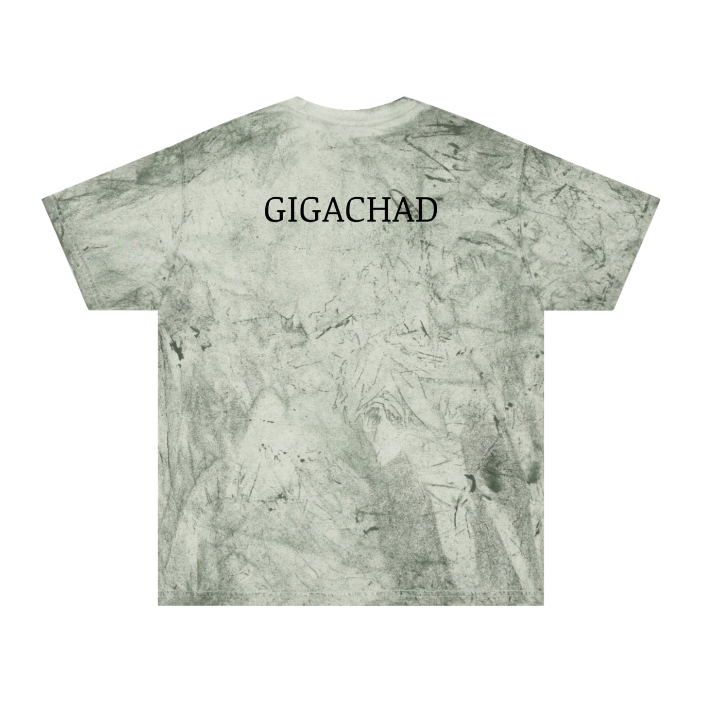 GIGA Color Blast Meditation T-Shirt | Unisex Vibe, Unique Gift for Yoga Lovers, Inspirational Wear, Gigachad Design, Casual Fashion