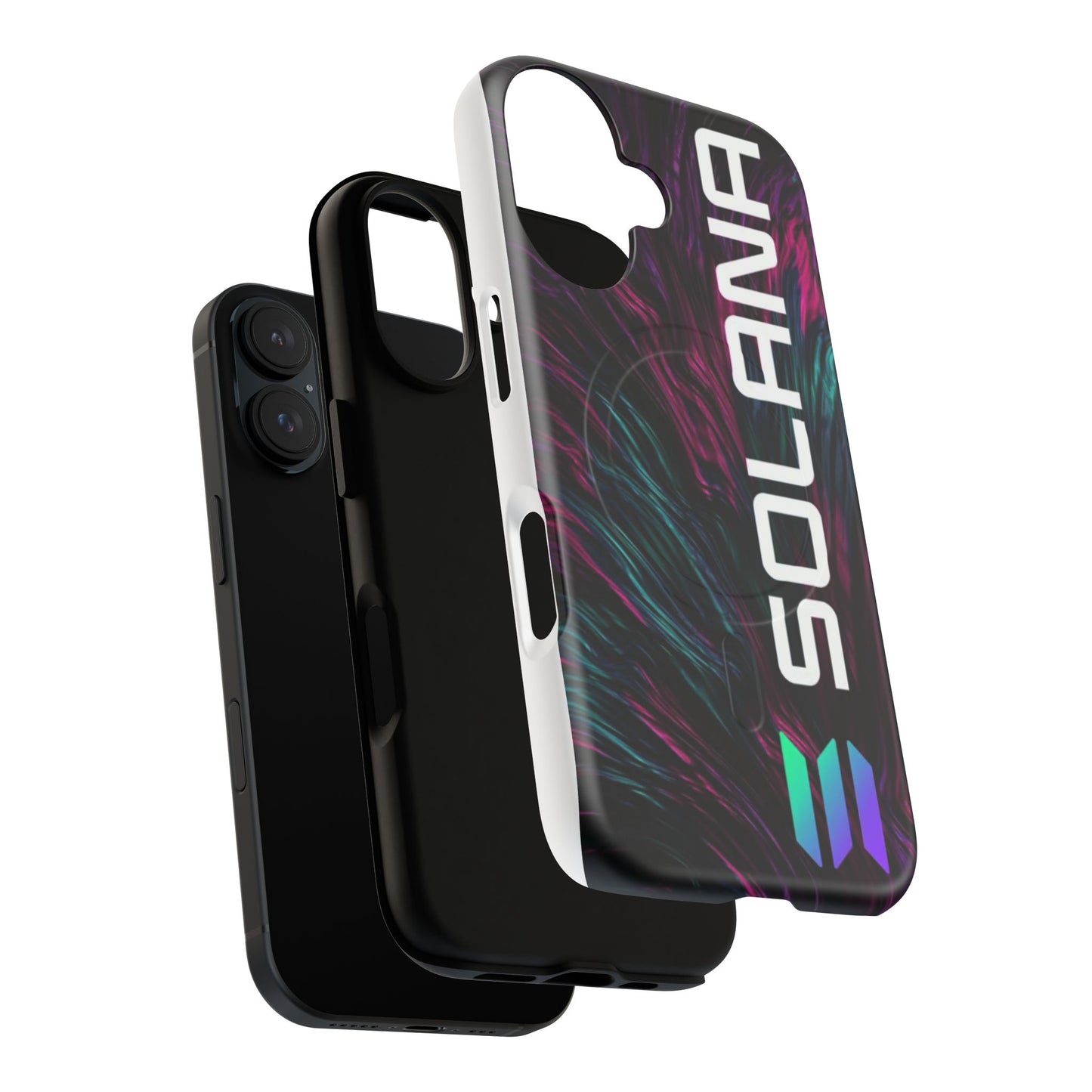 Solana Tough Magnetic Phone Case | Stylish Protection, Unique Art, Gift for Tech Lovers, Phone Accessory, Modern Design
