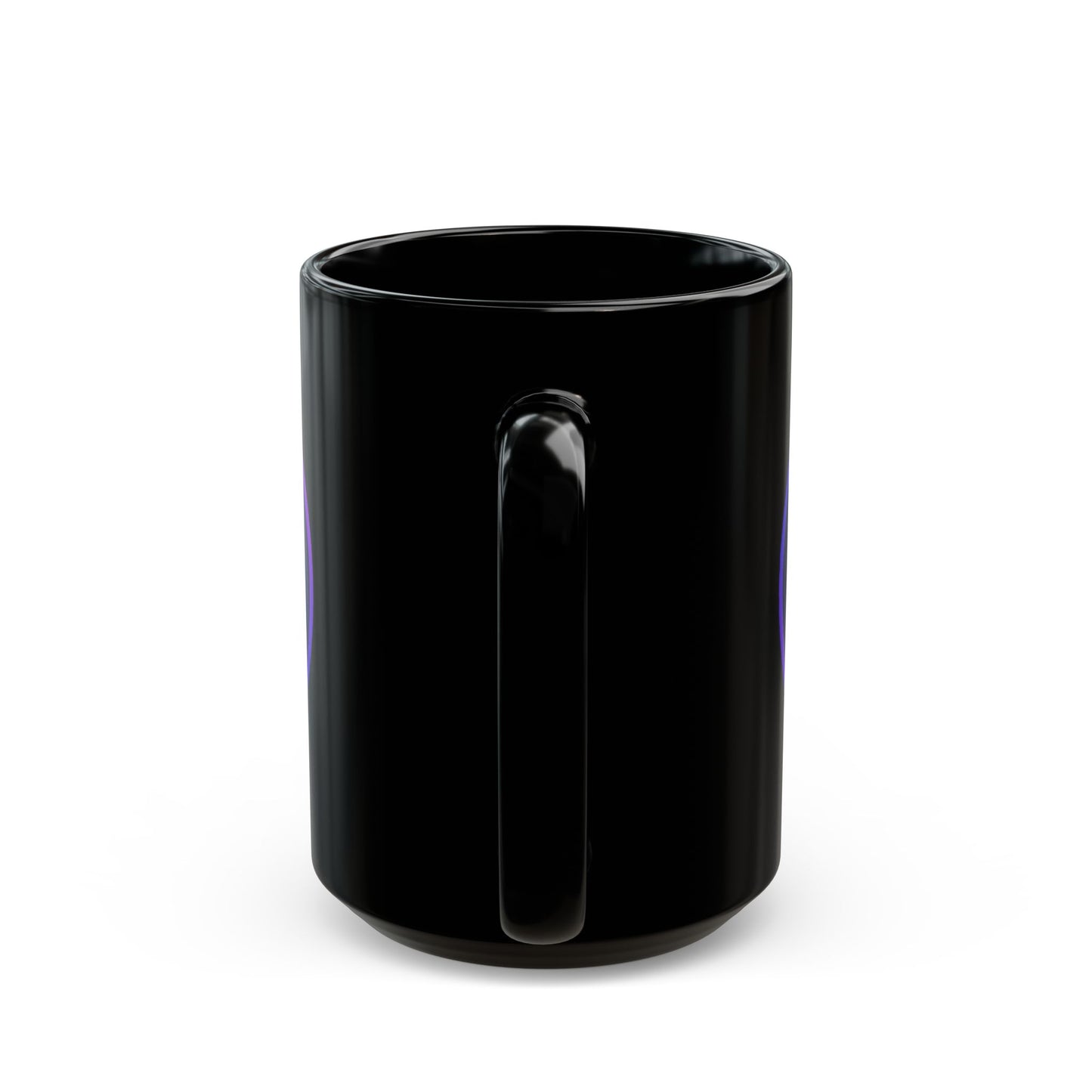Stylish Solana Black Mug with Gradient Design - Perfect Gift for Coffee Lovers, Home Decor, Office Mug, Collectible, Holiday Gift