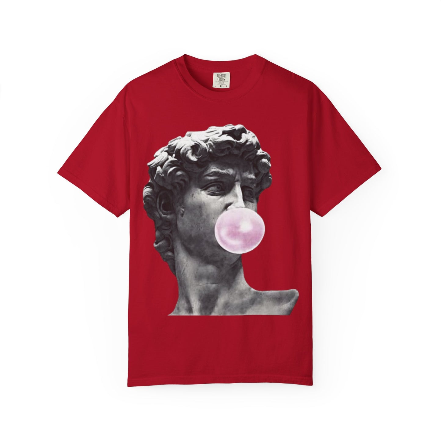 @ye Bubblegum David T-Shirt | Trendy Unisex Tee, Art-Inspired Shirt, Casual Summer Wear, Gift for Art Lovers i