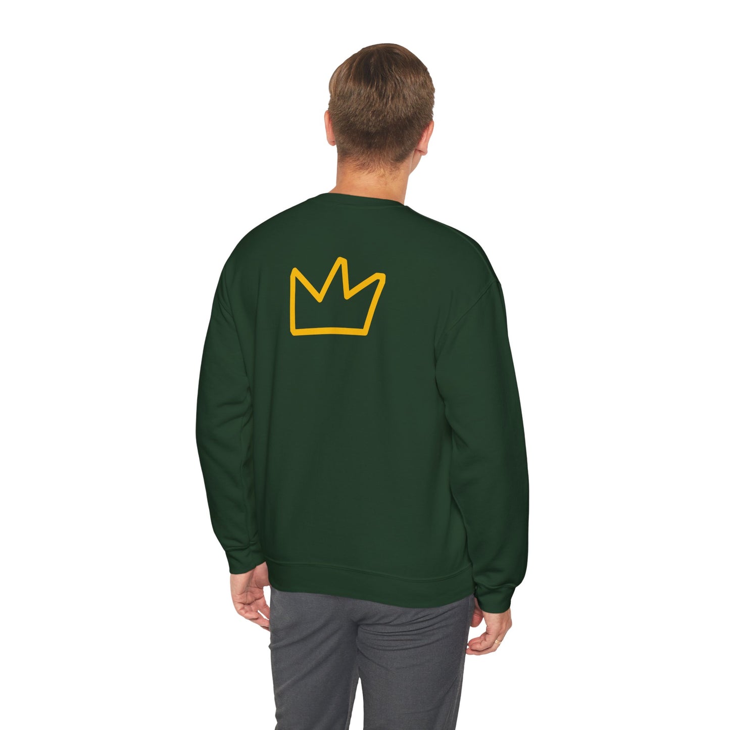 Trench Merch Stylish Honeycomb Crewneck Sweatshirt, Cozy Unisex Sweatshirt, Casual Fall Apparel, Gift for Honey Lovers, Trendy Weekend Wear