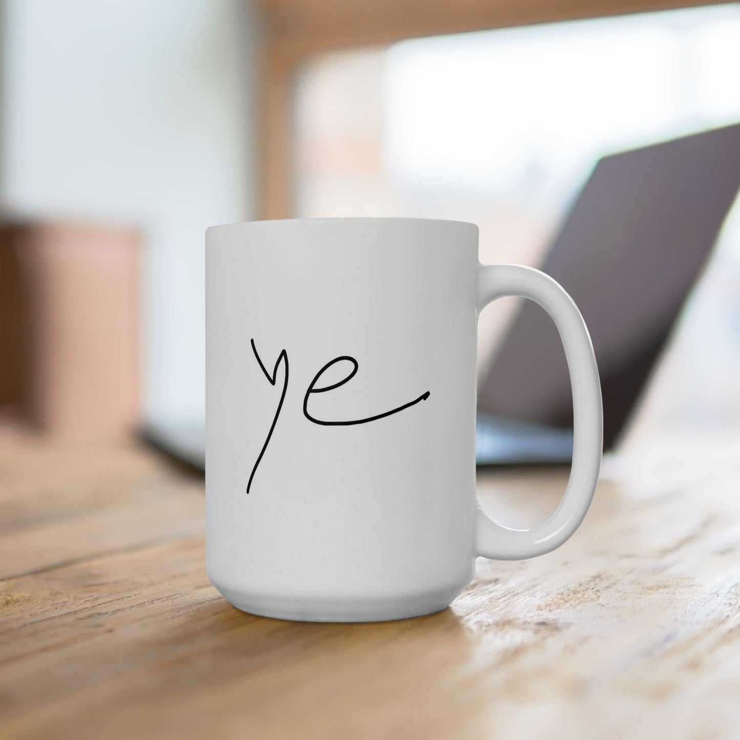 Ye 7BN Personalized Ceramic Mug, Coffee Cup, Gift for Friends, Custom Message Mug, Cute Drinkware, Unique Kitchen Decor