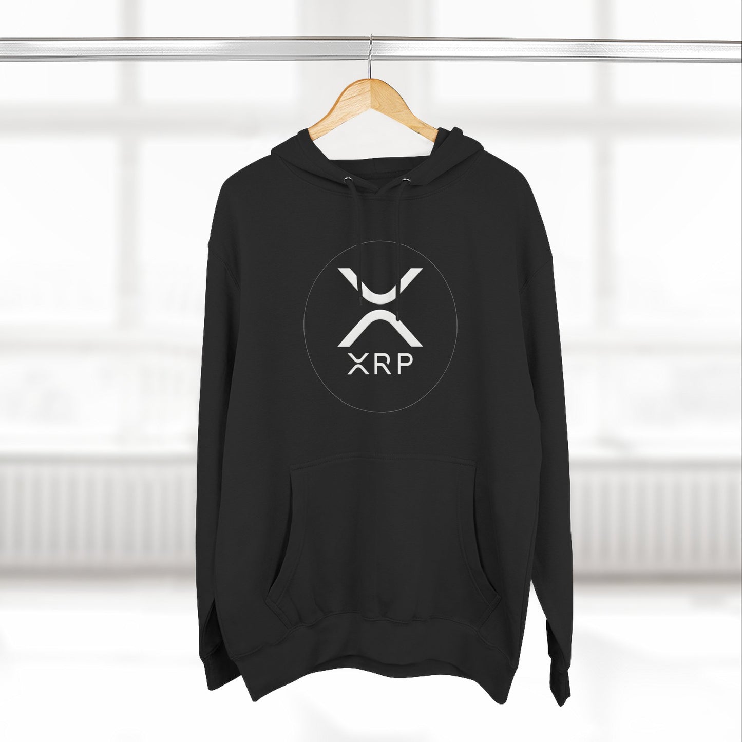 XRP Cozy Three-Panel Fleece Hoodie for Relaxed Casual Style, Perfect for Lounging, Gifting, Everyday Wear, and Cozy Nights