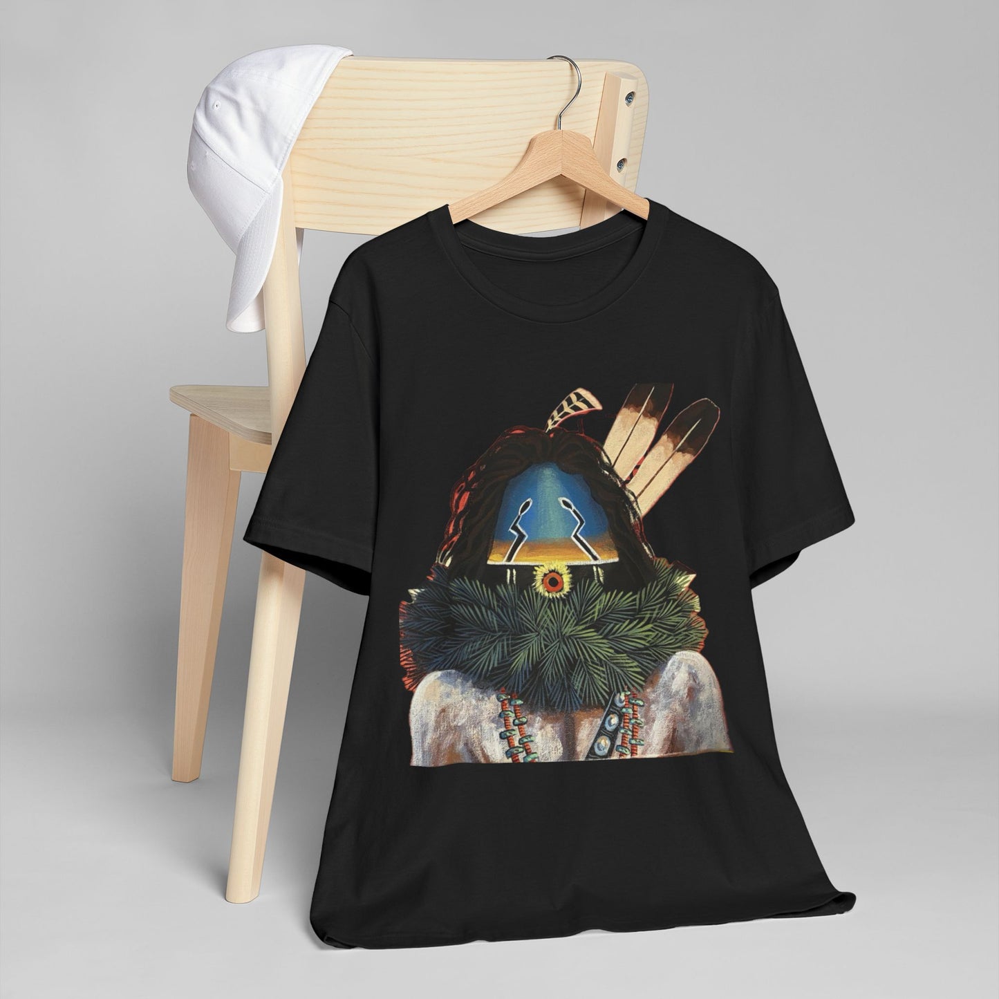 Yei Graphic T-Shirt, Unisex Tee, Festival Wear, Unique Gift, Nature Inspired, Artistic Apparel