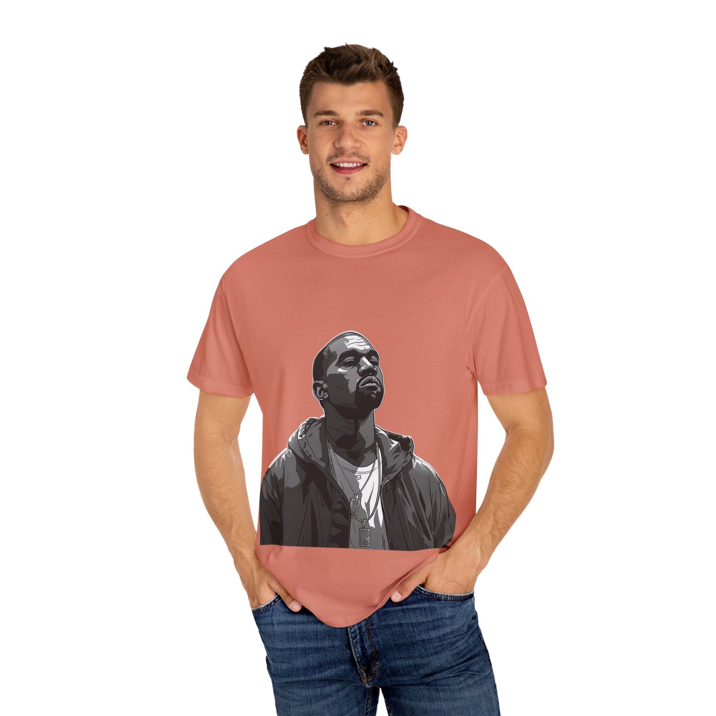 Ye T-shirt with Graphic Design, Casual Tee, Streetwear Style, Gift for Music Lovers, Fashion Statement Shirt