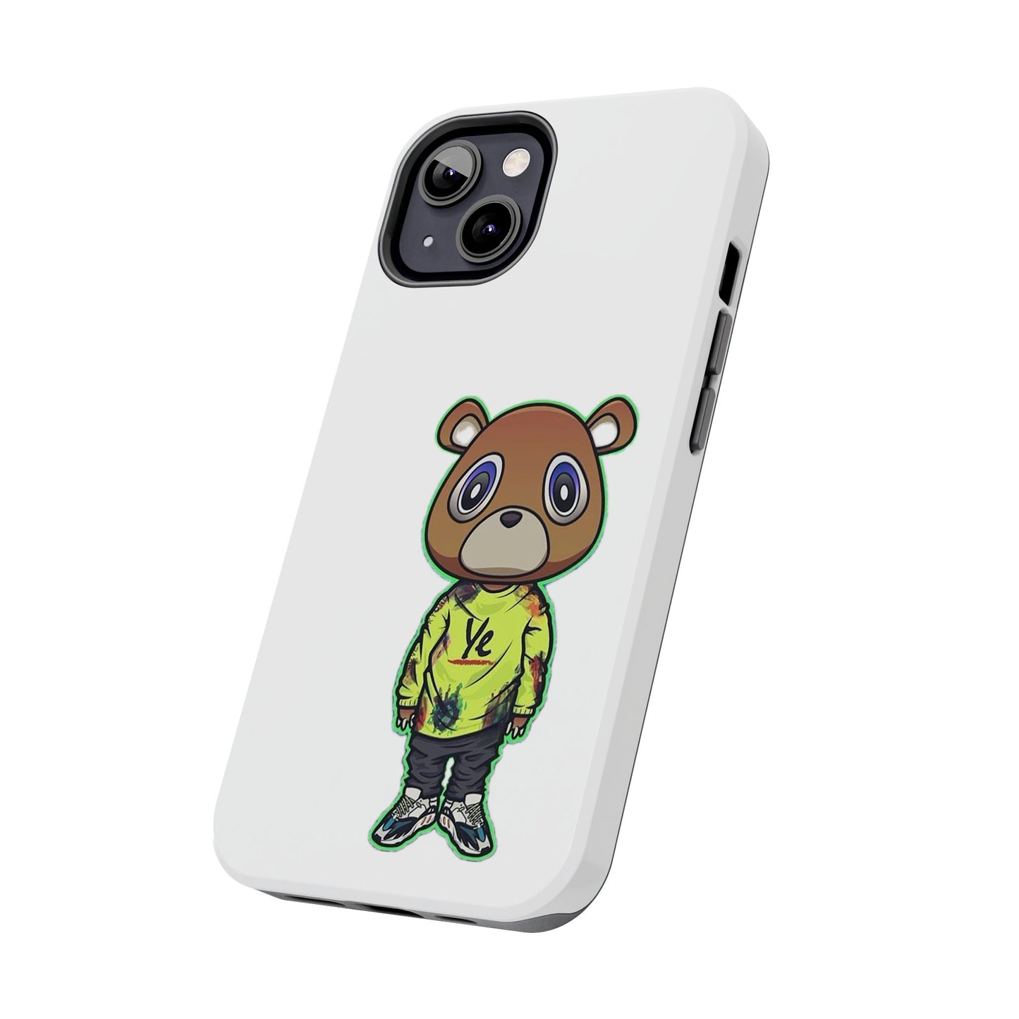 Ye Bear Tough Phone Cases with Cartoon Design - Unique Phone Cover, Durable Mobile Case, Cool Gift for Teens, Fun Accessory for Everyday Use