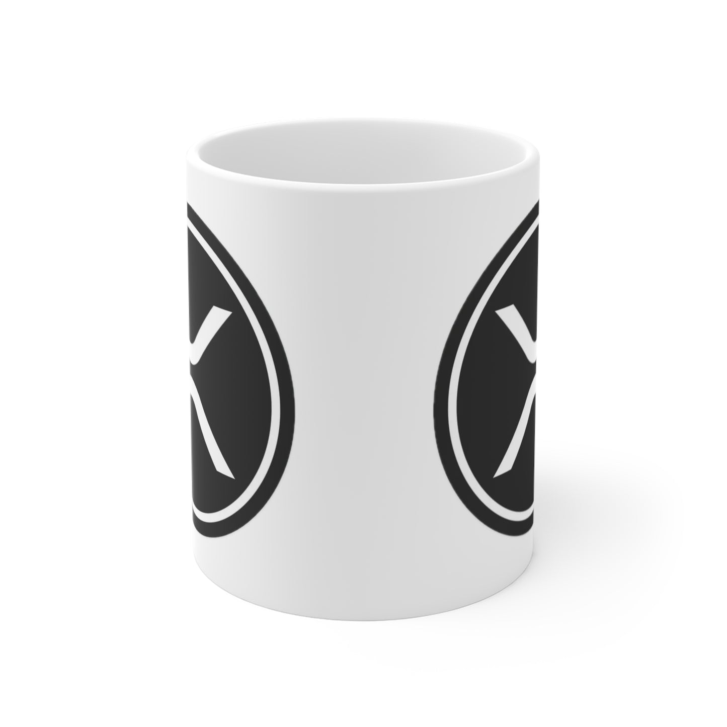XRP Stylish Coffee Mug, Trendy Drinkware, Personalized Gift, Artful Kitchen Decor, Ideal for Coffee Lovers, Unique Keepsake