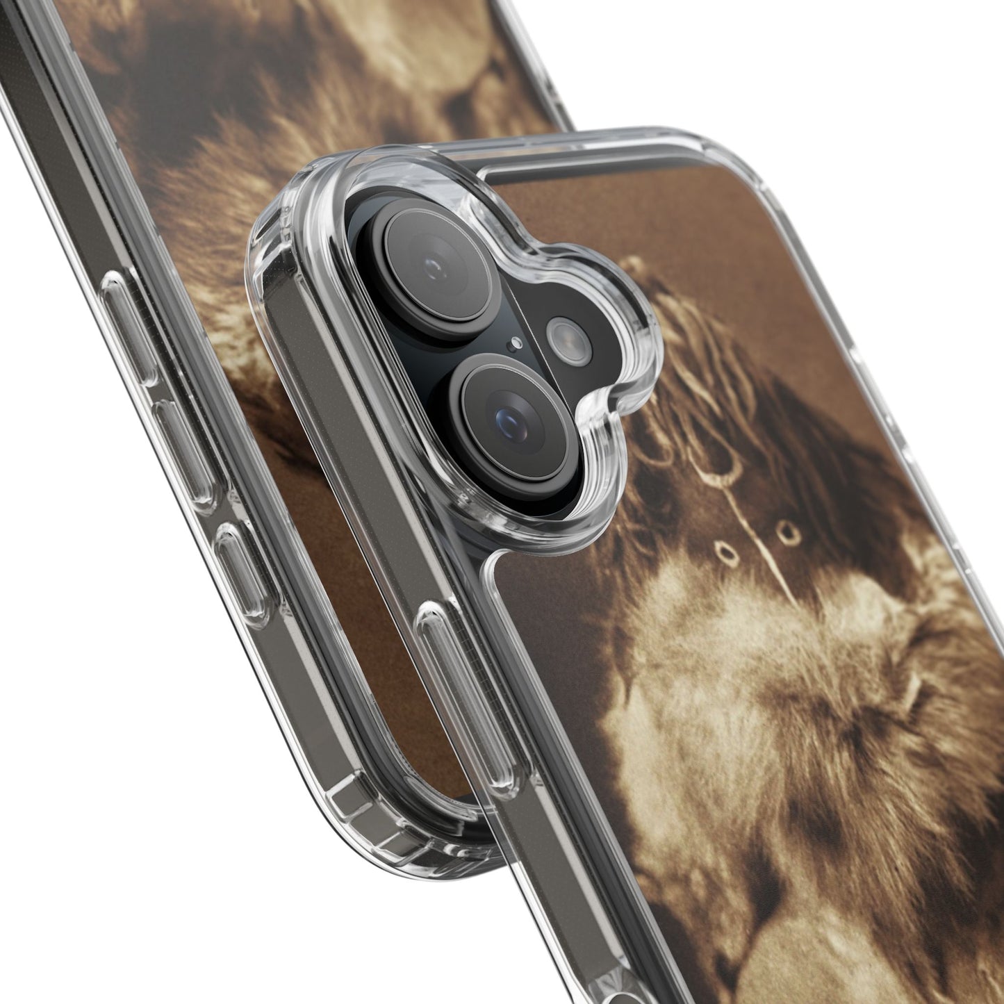 Yei Vintage Art Phone Case, Clear Case, Unique Gift for Art Lovers, Bohemian Style, Customizable Phone Cover, Trendy Accessories
