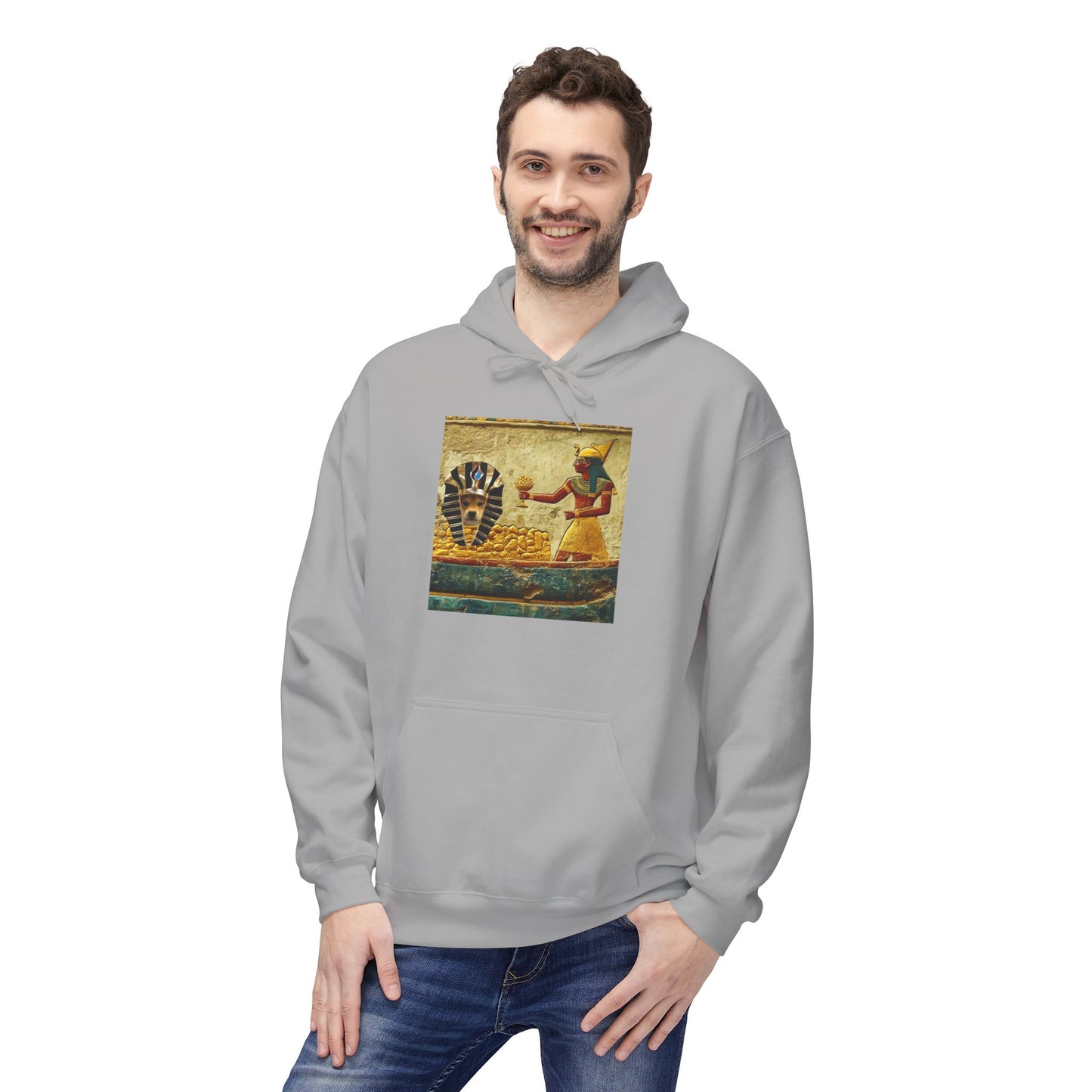 WIF Art Hoodie, Cozy Fleece Pullover for Art Lovers, Unique Gift for Creative Souls, Perfect for Casual Wear, Art-Inspired Fashion