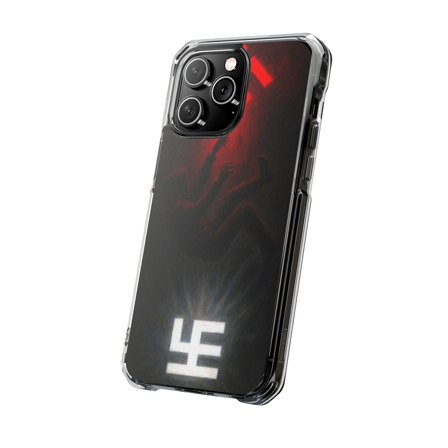 Swasticoin Dynamic Magnetic Phone Case, Unique Design, Rugged Protection, Smartphone Accessories, Personalized Gifts, Tech Enthusiasts