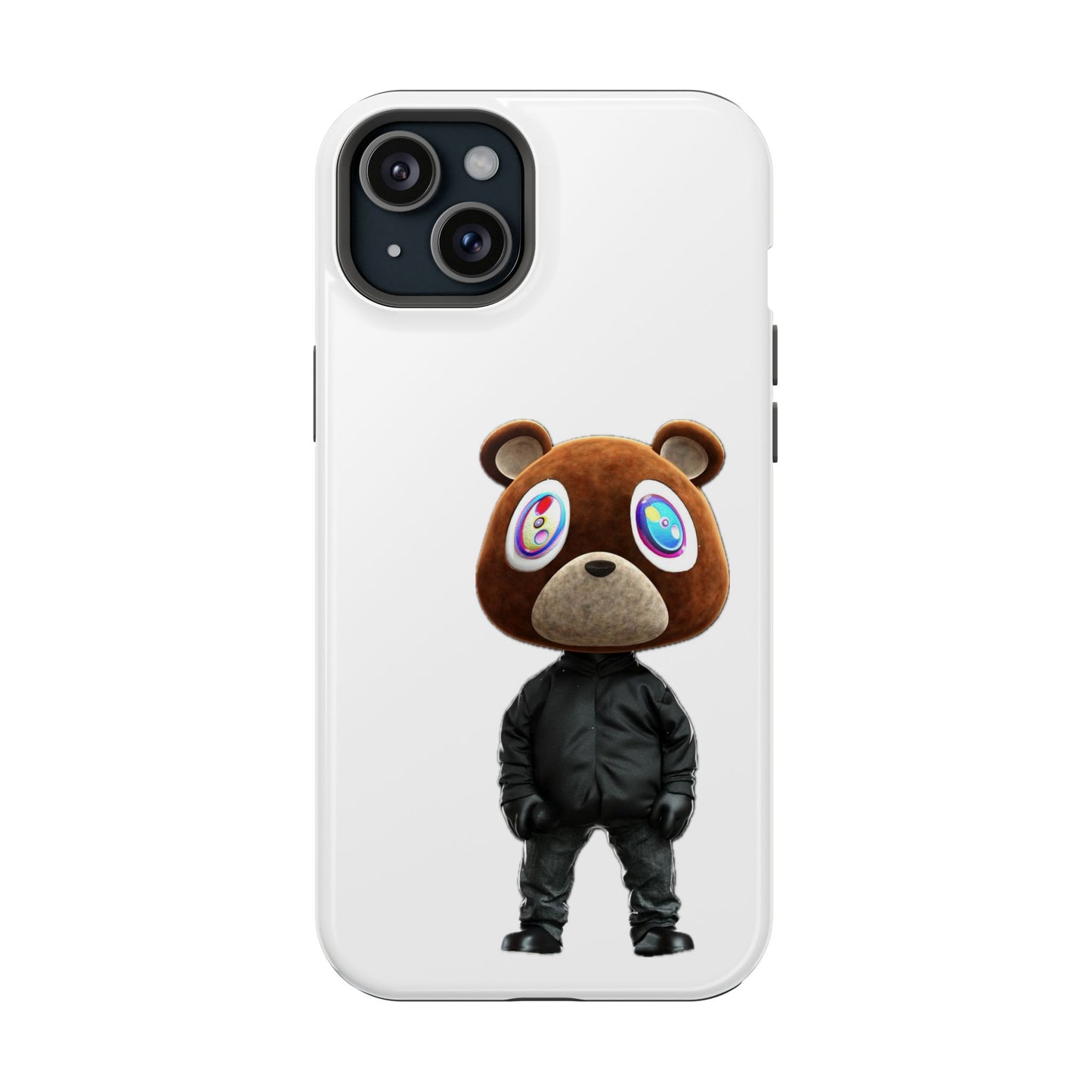 Ye Bear Character Magnetic Phone Cases, Fun Gift, Unique Phone Accessory, Trendy Tech, Personalized Style, Everyday Use